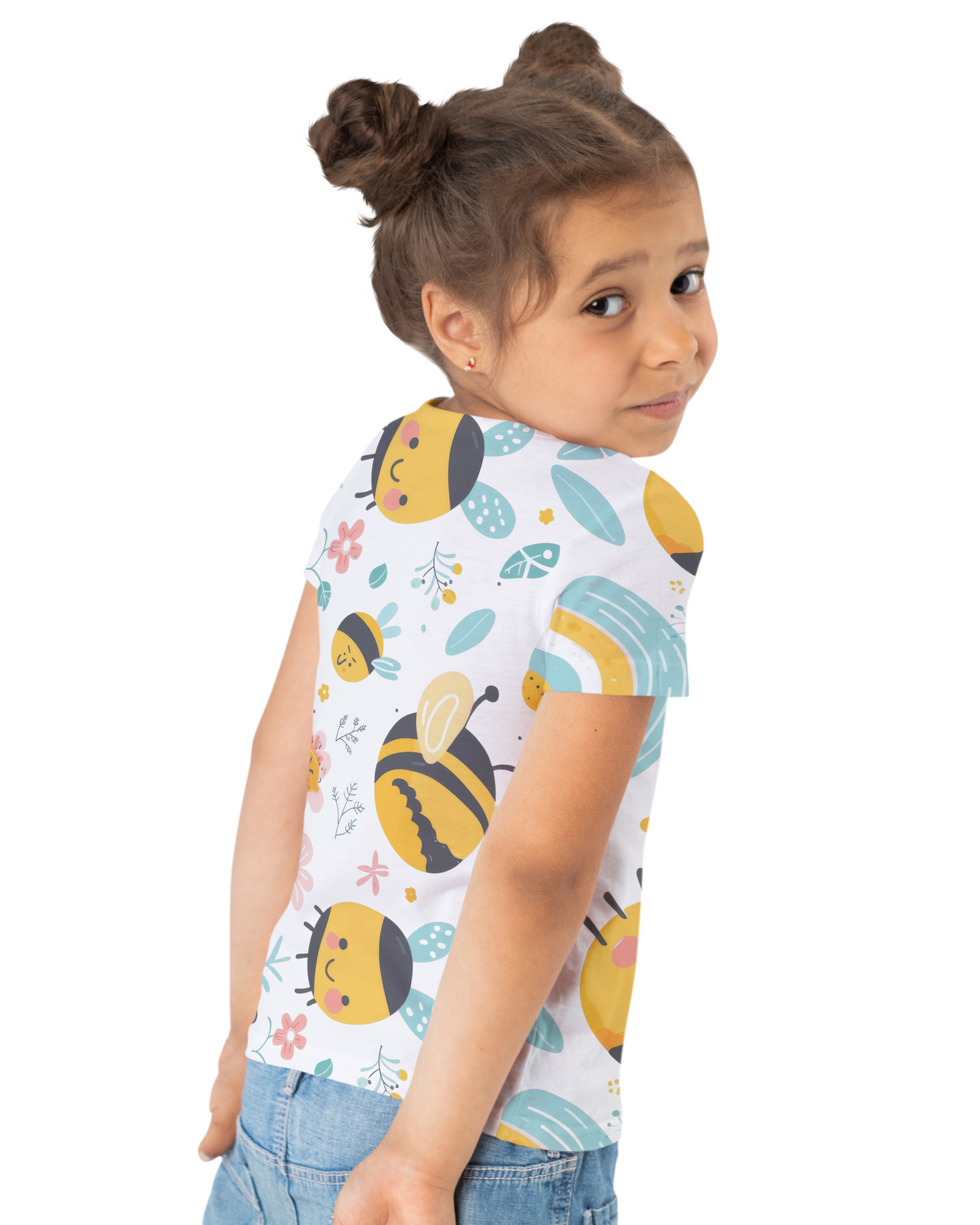 Blexee Girls All Over Printed T-shirt