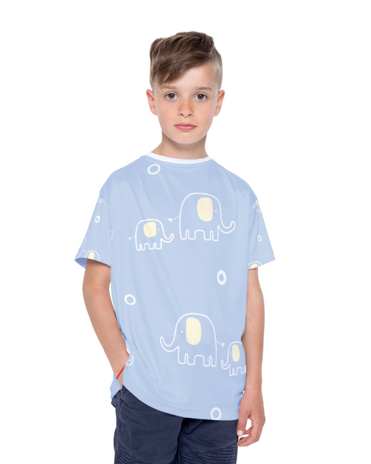 Blexee Boys All Over Printed T-shirt