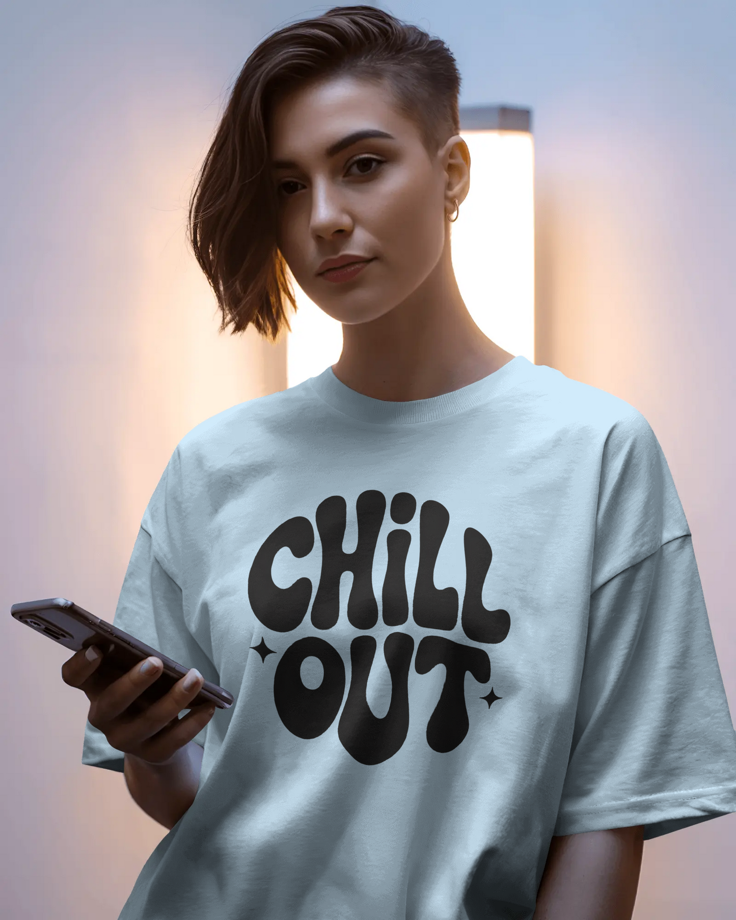Blexee Women’s Chill Out Oversized T-shirt