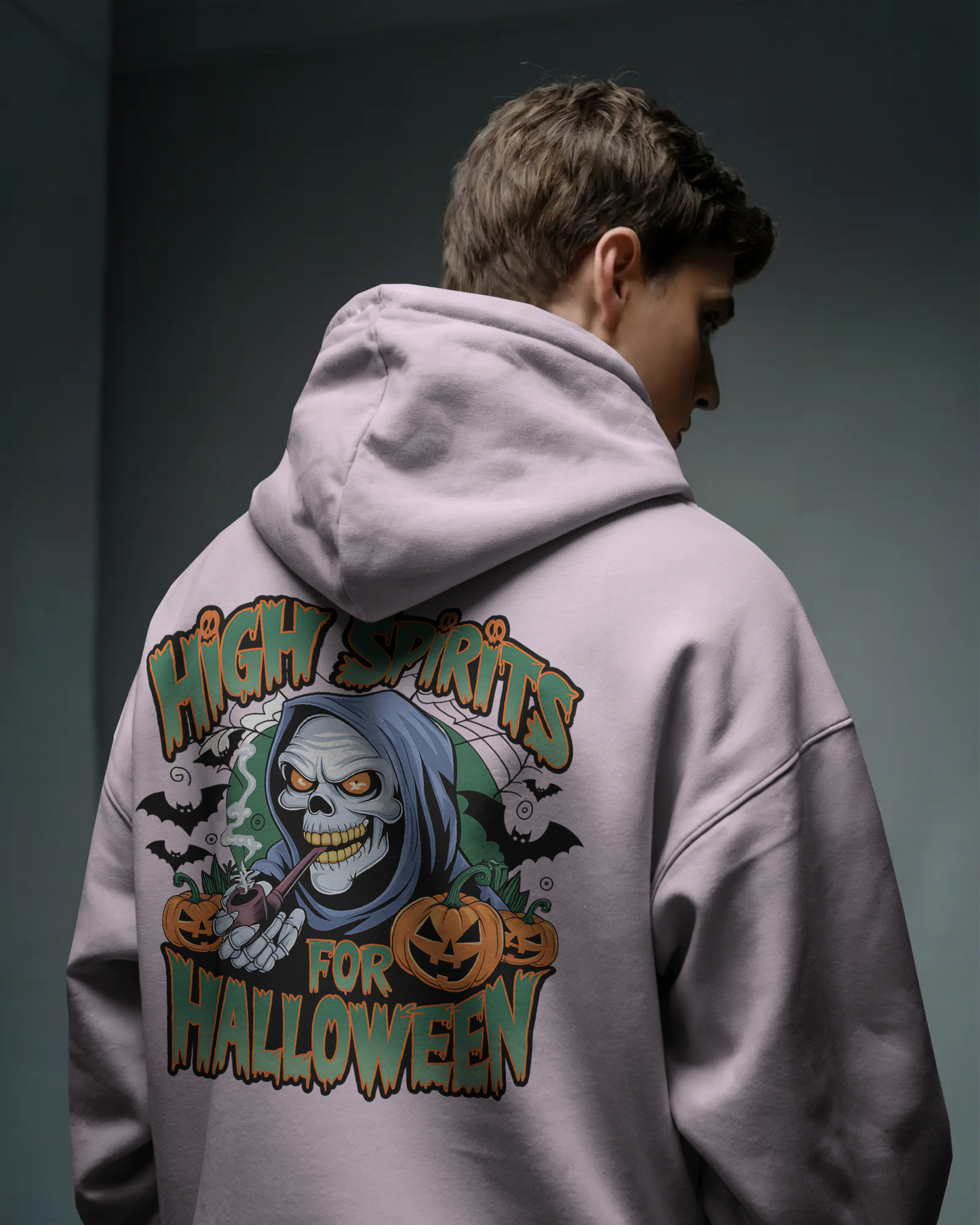 Blexee Men’s Spooky Season Hoodie