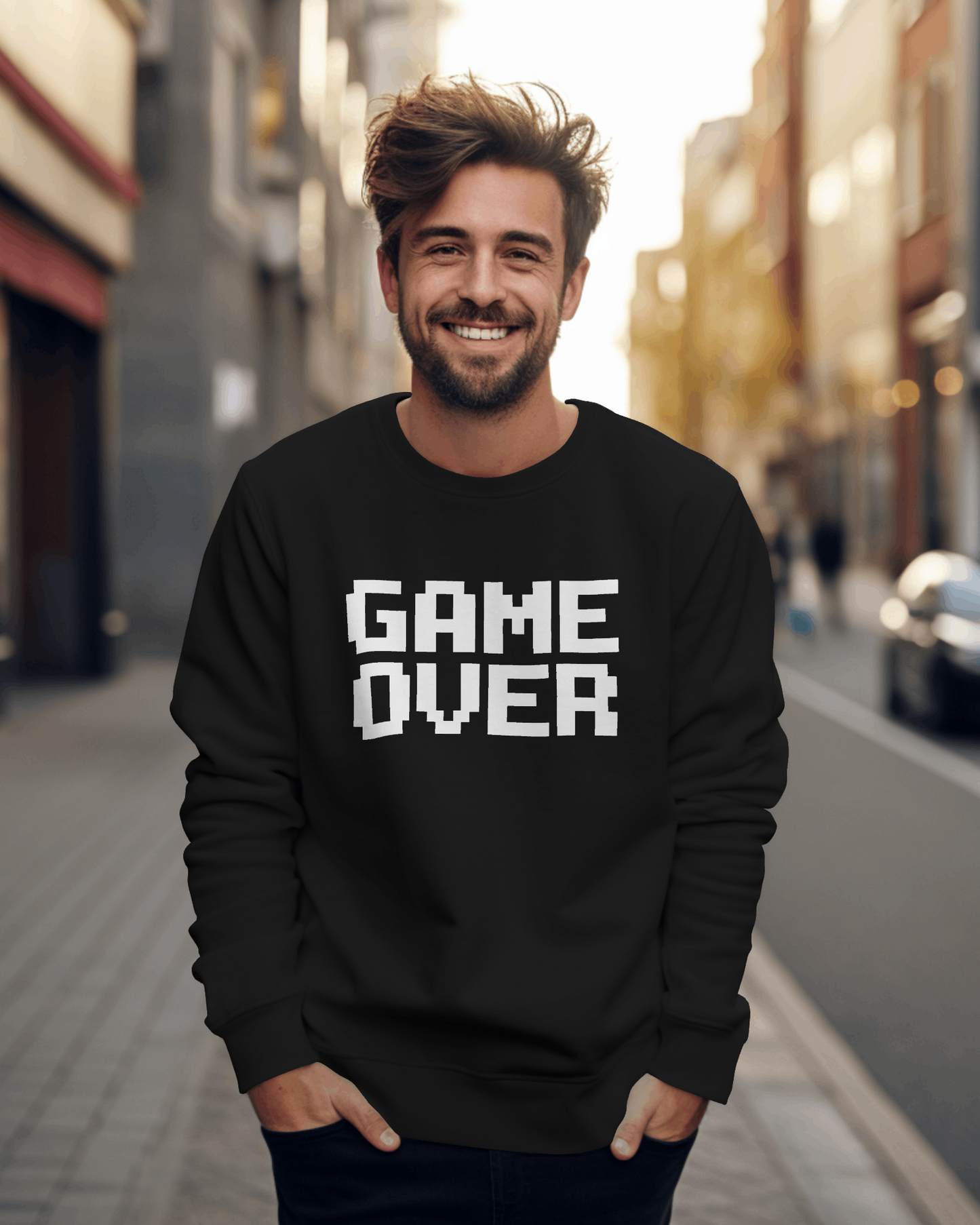 Blexee Men’s Game Over Sweatshirt