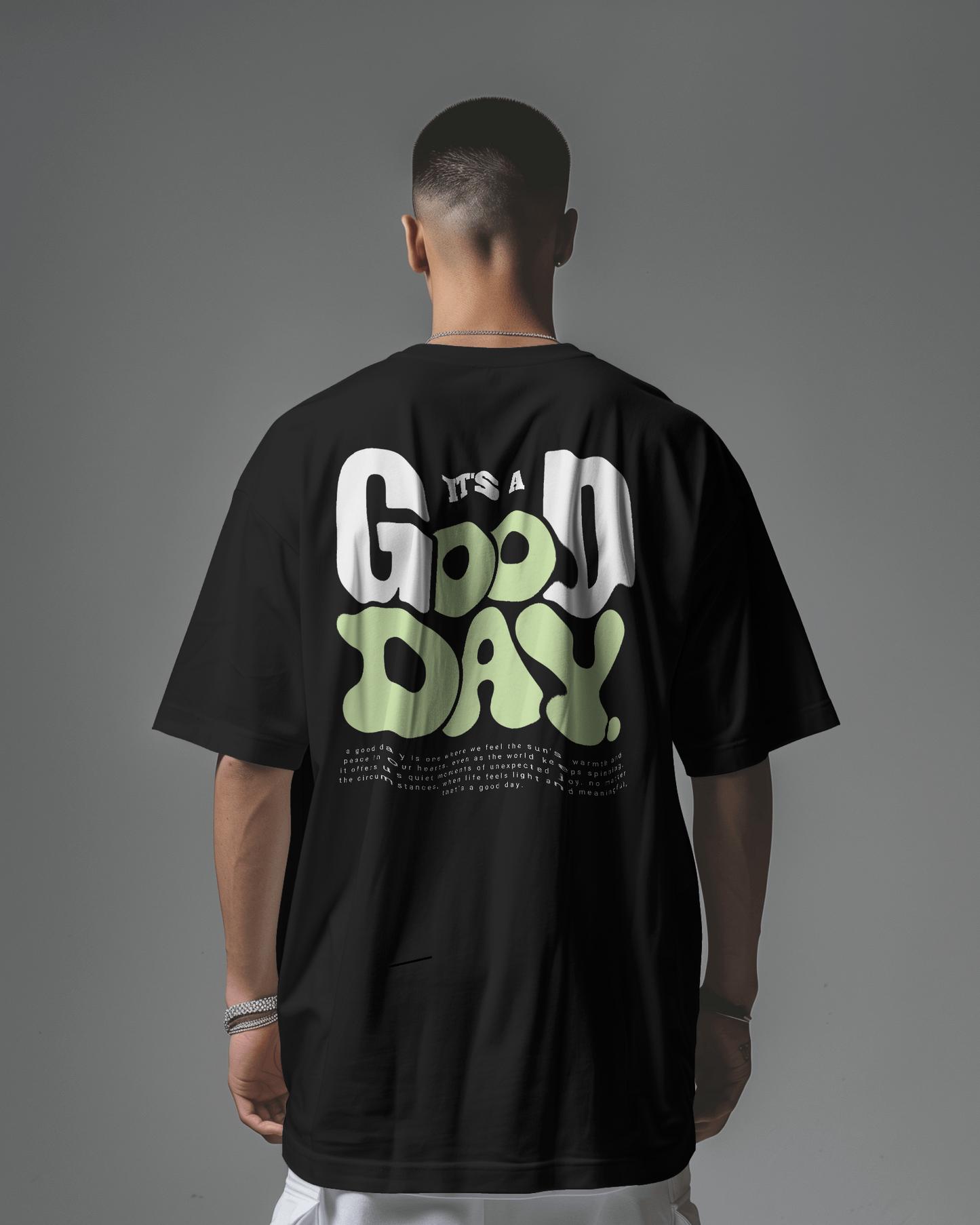 Blexee Men’s Good Day Oversized T-Shirt