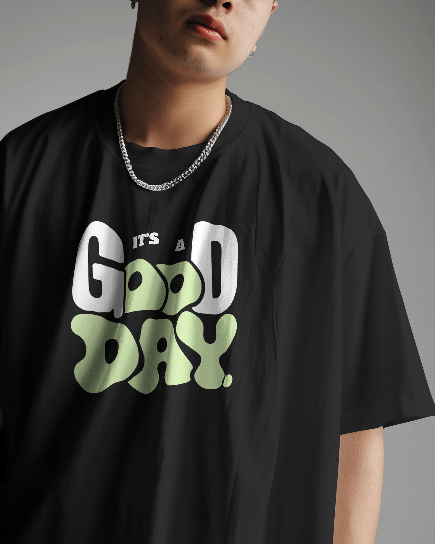 Blexee Men’s Good Day Oversized T-Shirt