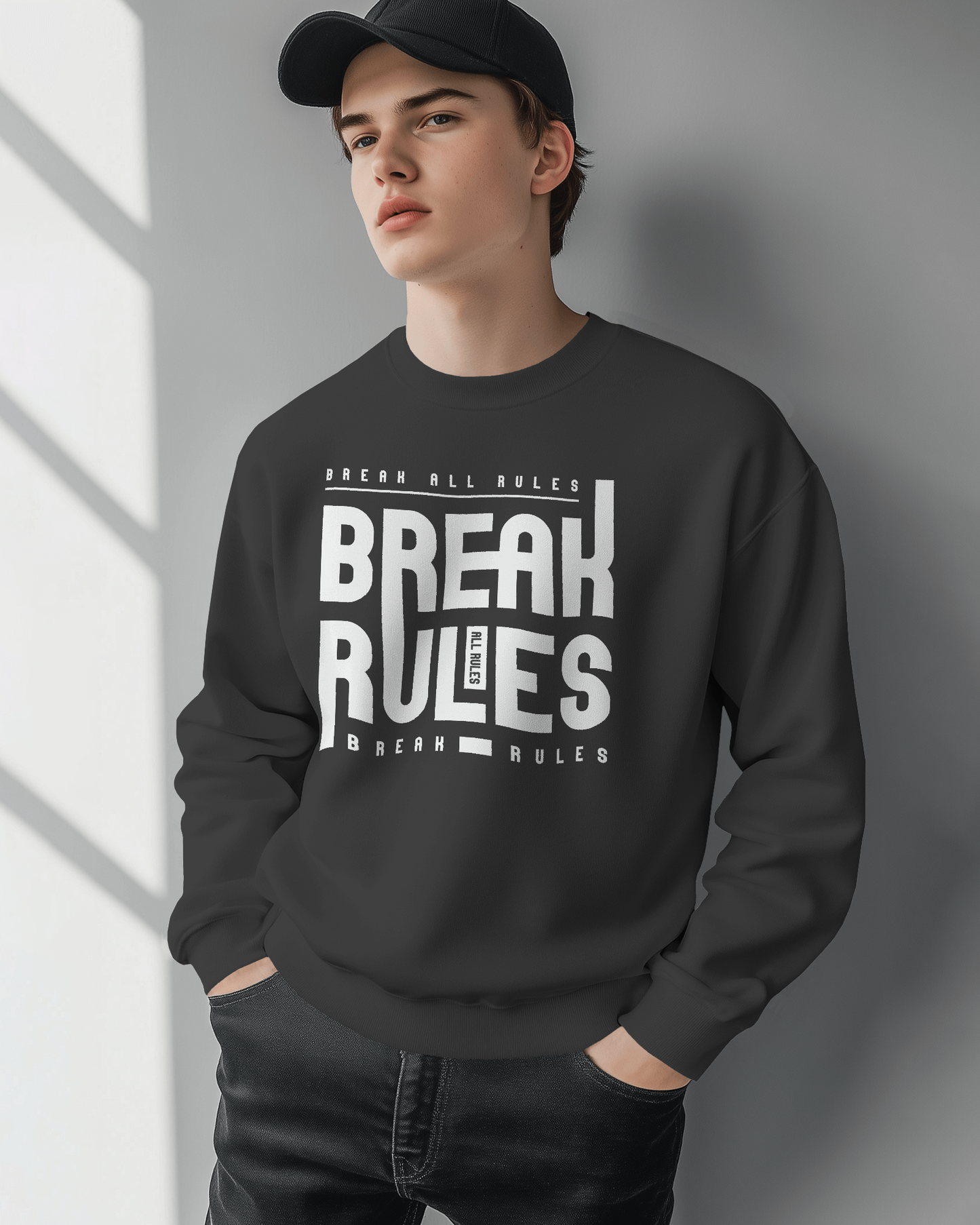 Blexee Men’s Break The Rules Sweatshirt