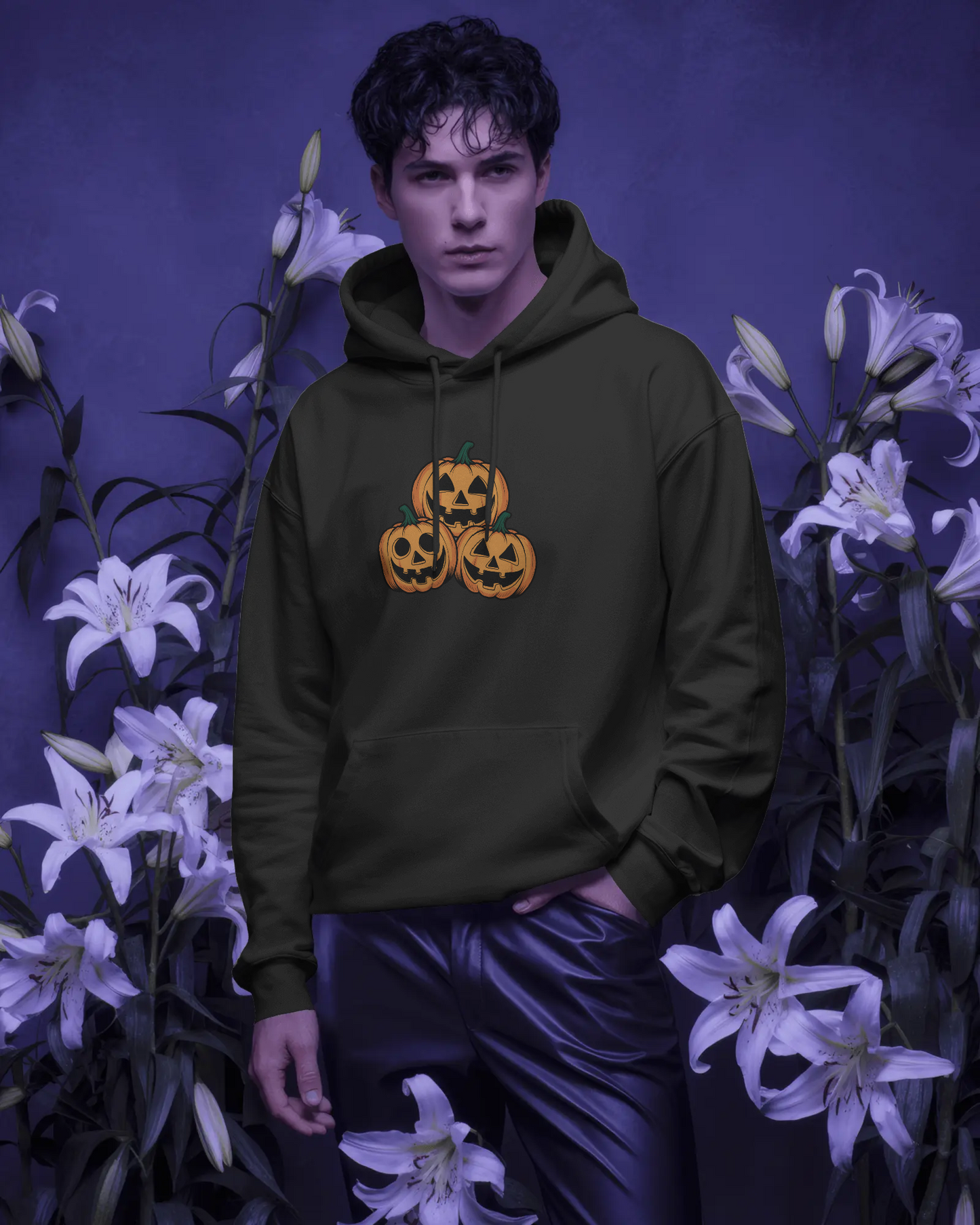 Blexee Men’s Cutest Pumpkin in the Patch Hoodie