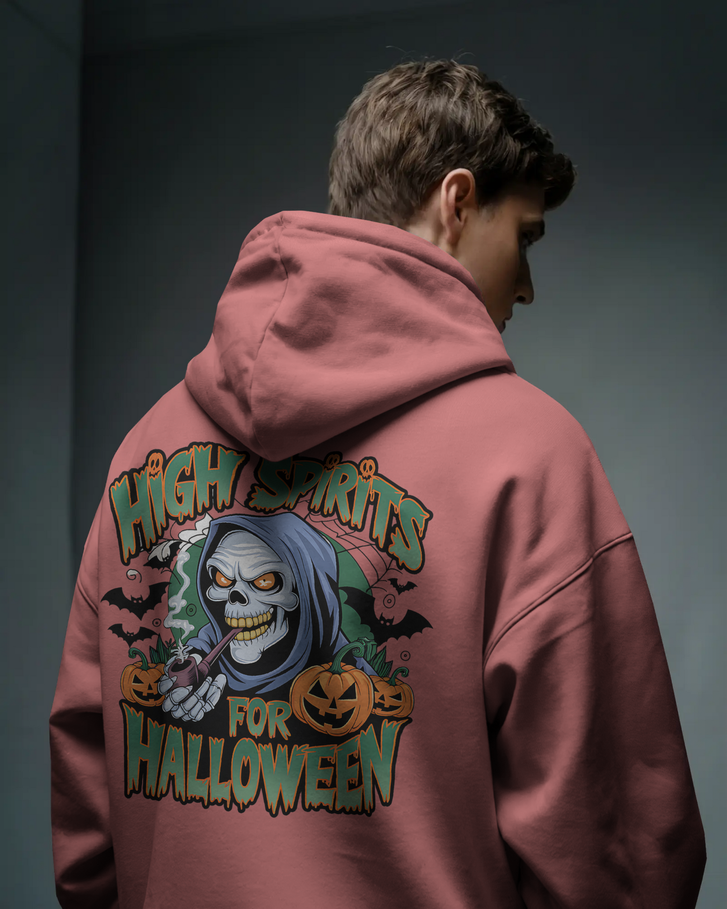 Blexee Men’s Spooky Season Hoodie