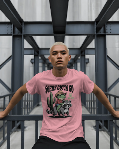 Blexee Men’s Sorry Gotta Go T-shirt