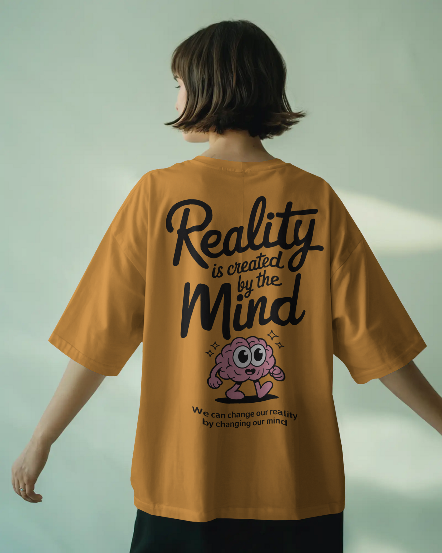 Blexee Women’s Reality is created by Mind Oversized T-shirt