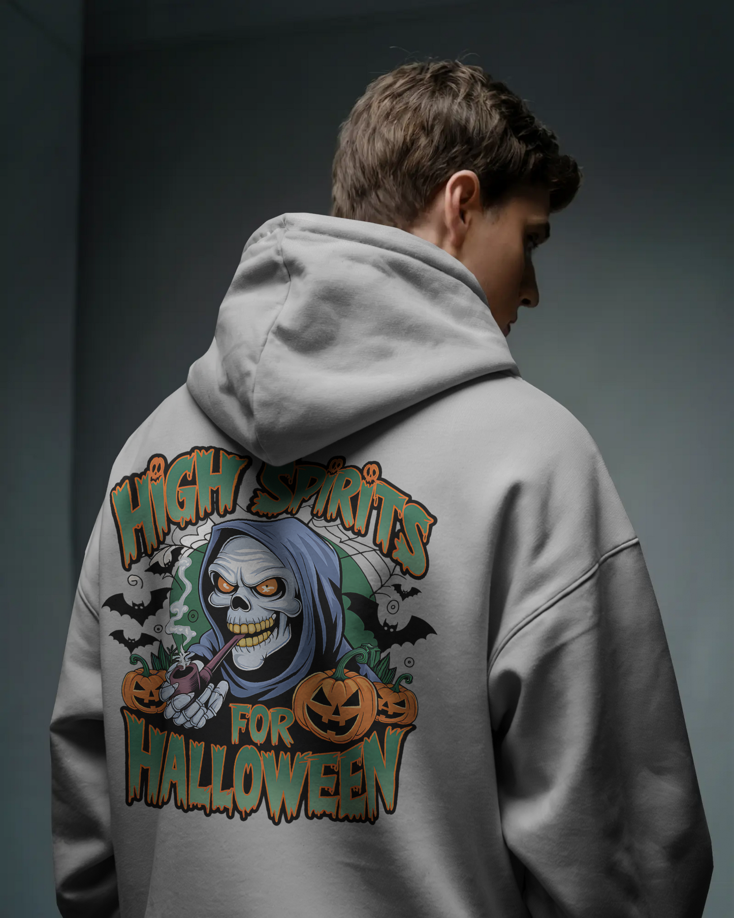 Blexee Men’s Spooky Season Hoodie
