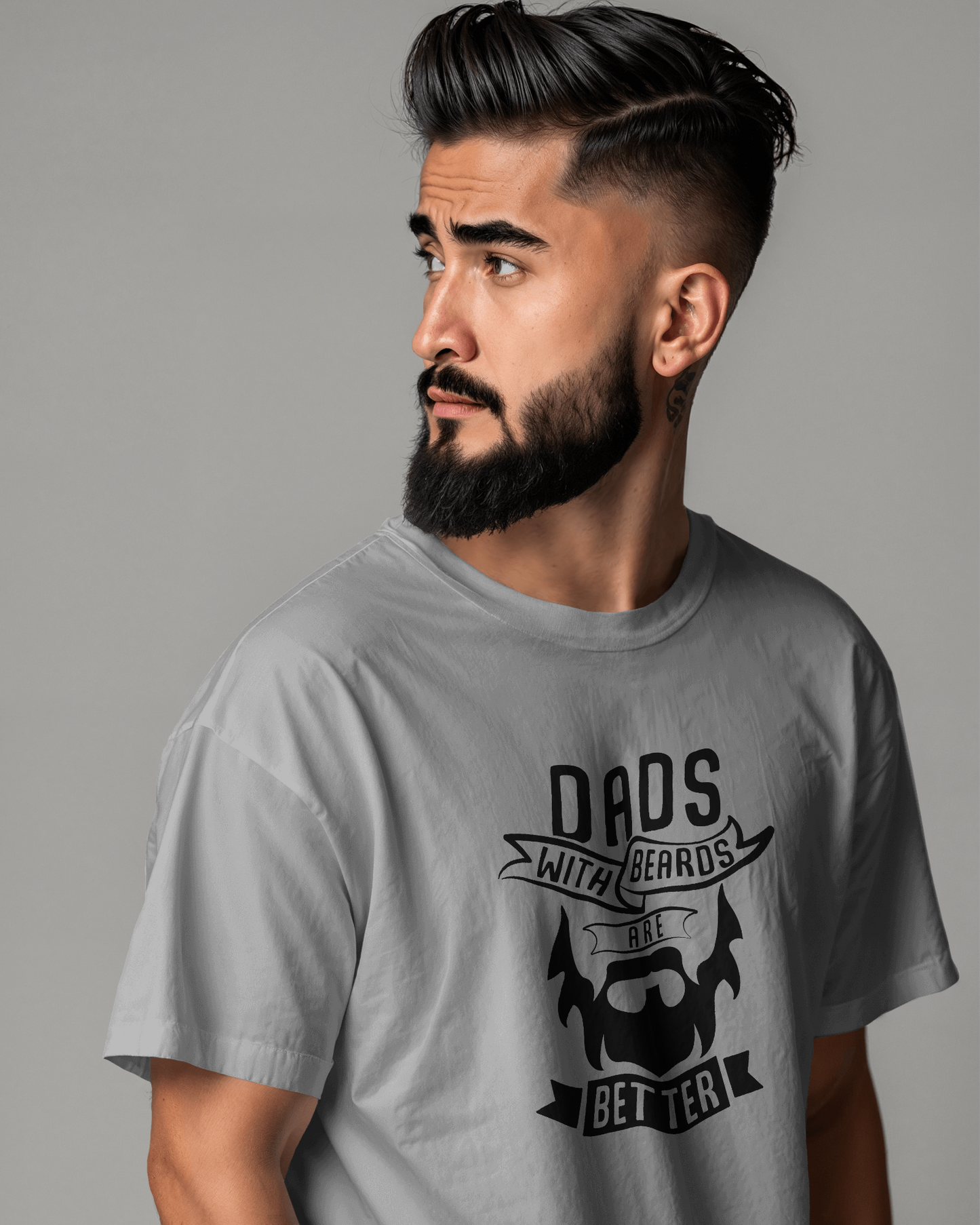 Blexee Men’s Beard Dad T-Shirt