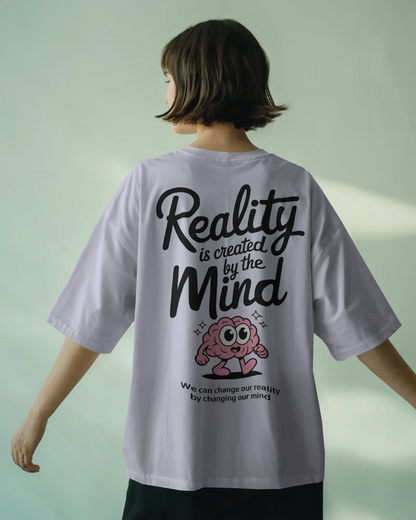 Blexee Women’s Reality is created by Mind Oversized T-shirt