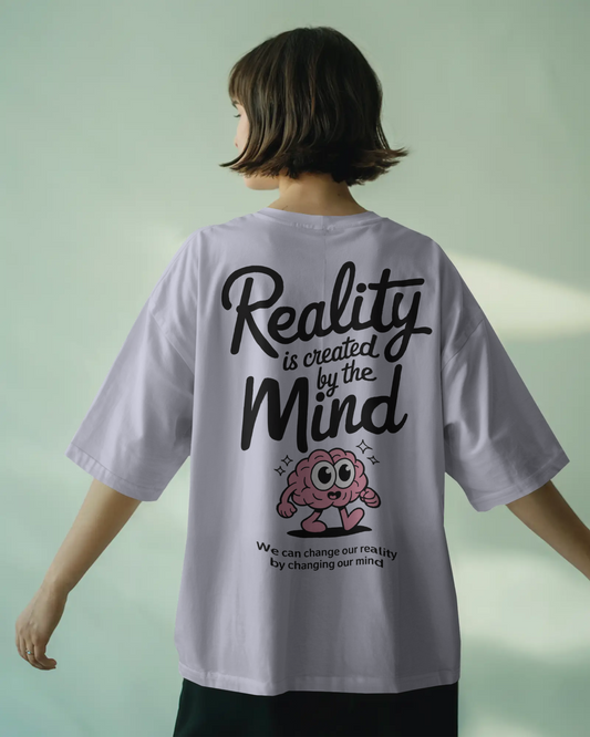 Blexee Women’s Reality is created by Mind Oversized T-shirt