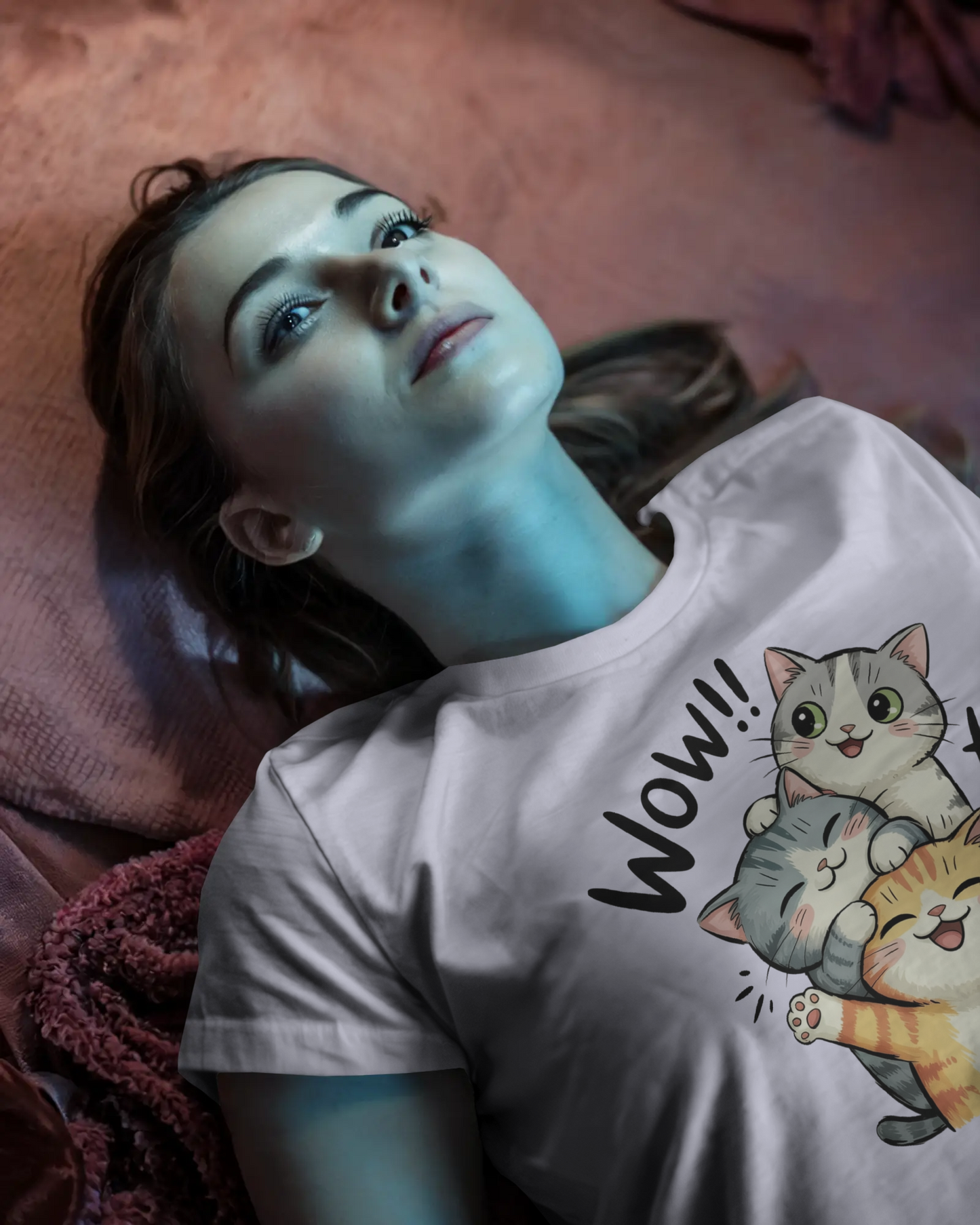 Blexee Women’s Three Cats T-shirt