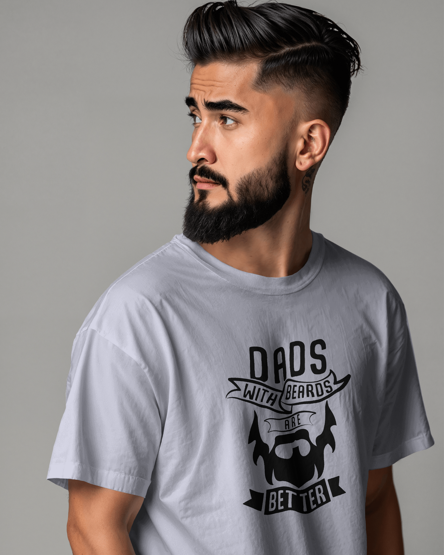 Blexee Men’s Beard Dad T-Shirt