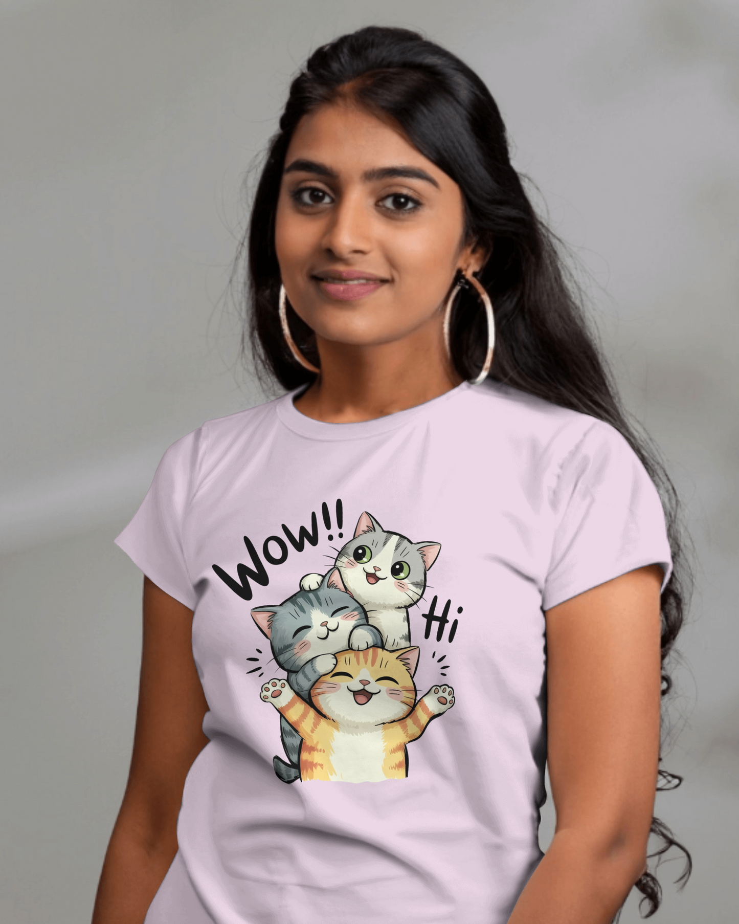 Blexee Women’s Three Cats T-shirt