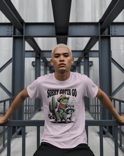 Blexee Men’s Sorry Gotta Go T-shirt