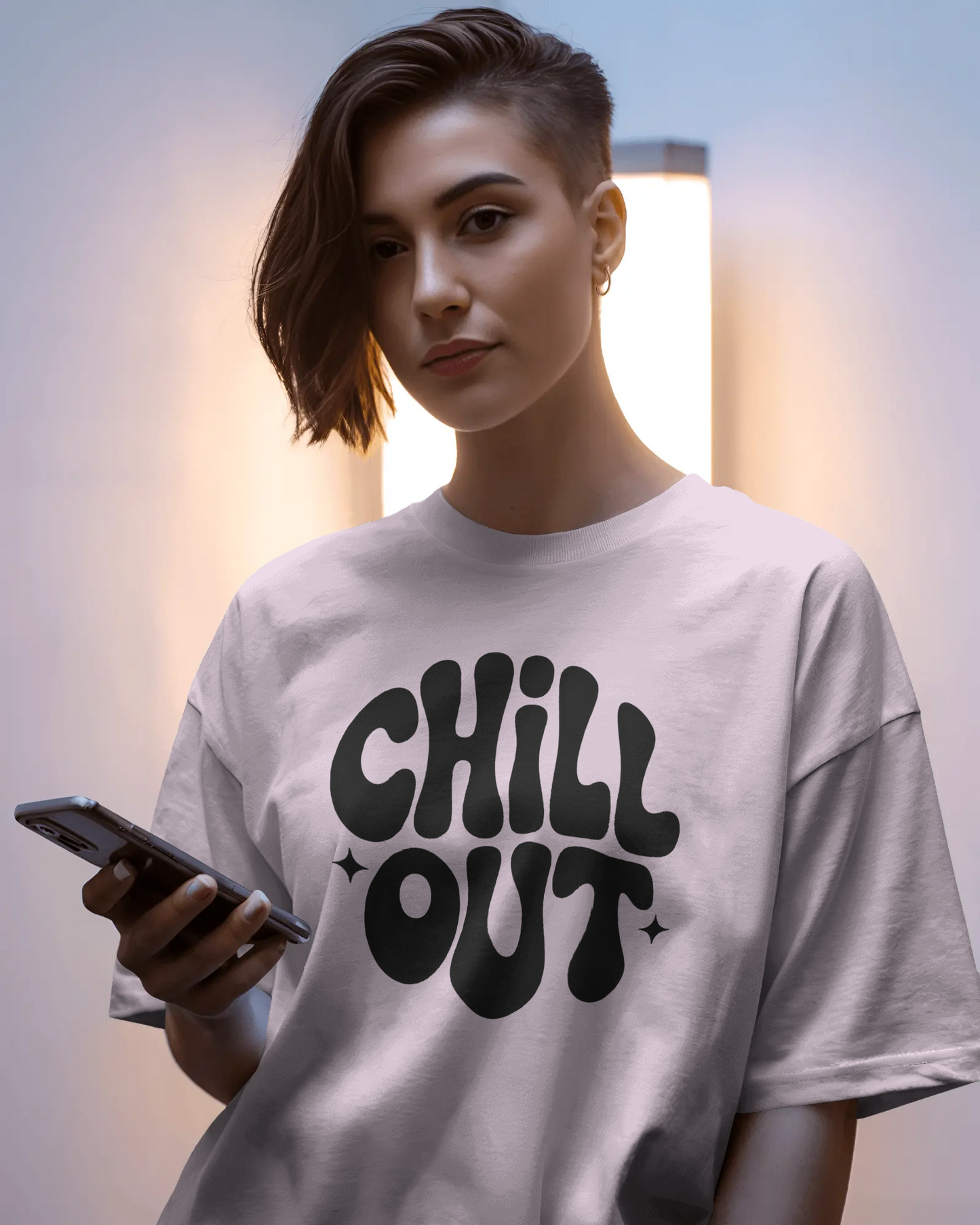 Blexee Women’s Chill Out Oversized T-shirt