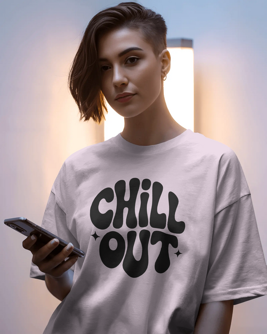 Blexee Women’s Chill Out Oversized T-shirt