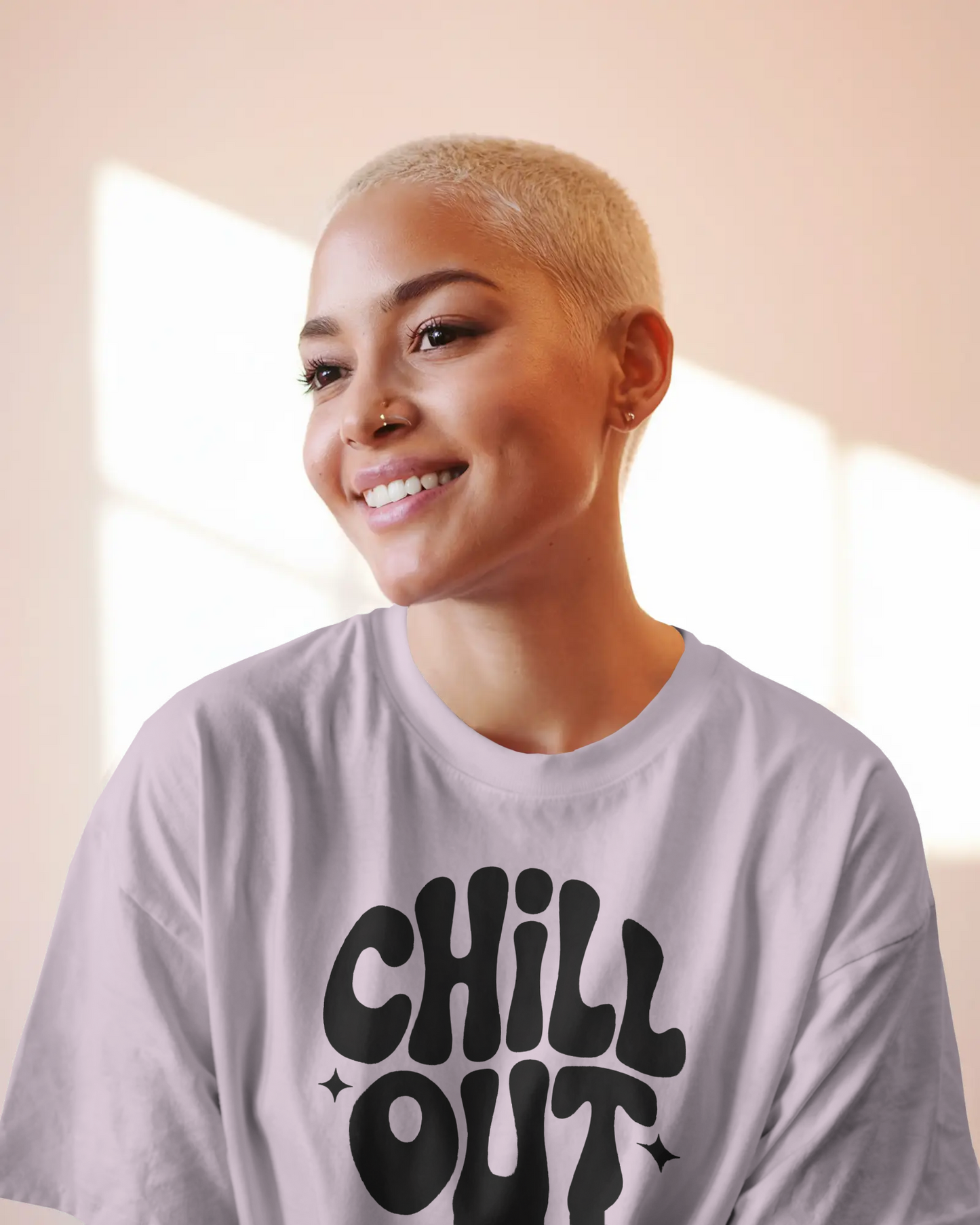 Blexee Women’s Chill Out Oversized T-shirt