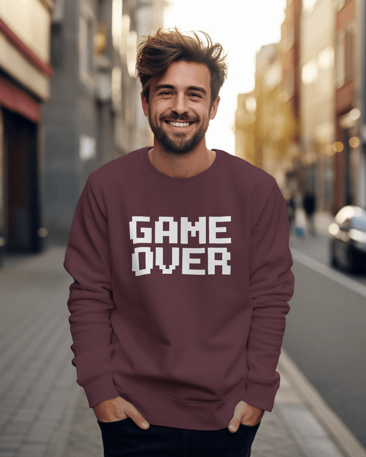 Blexee Men’s Game Over Sweatshirt