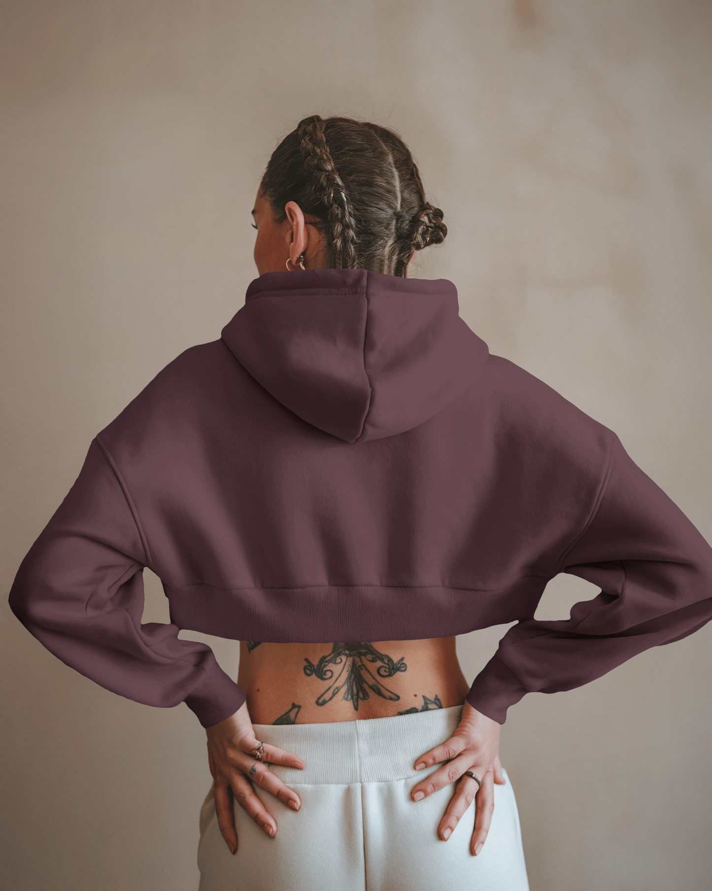 Blexee Women’s Better Days Ahead Cropped Hoodie