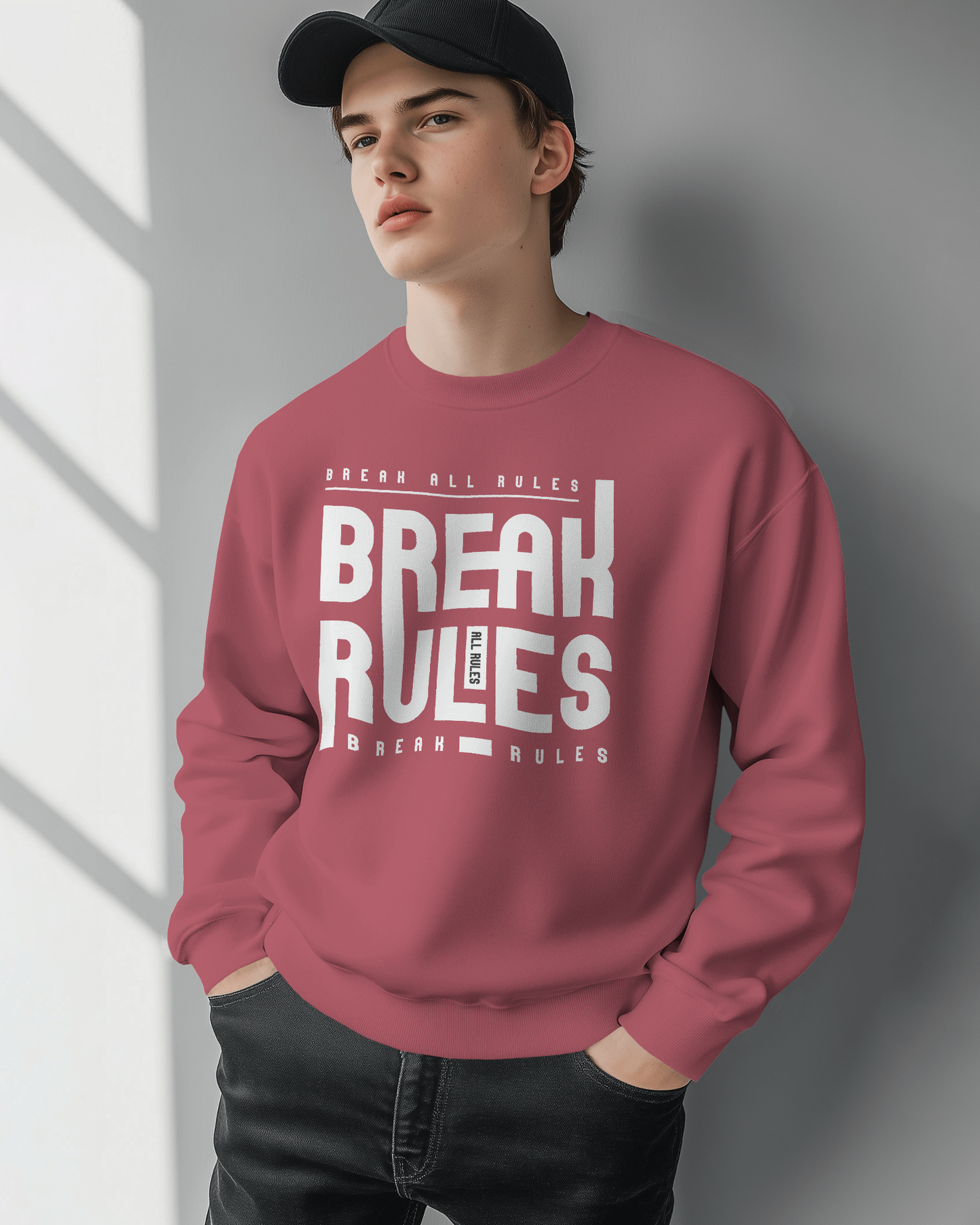 Blexee Men’s Break The Rules Sweatshirt