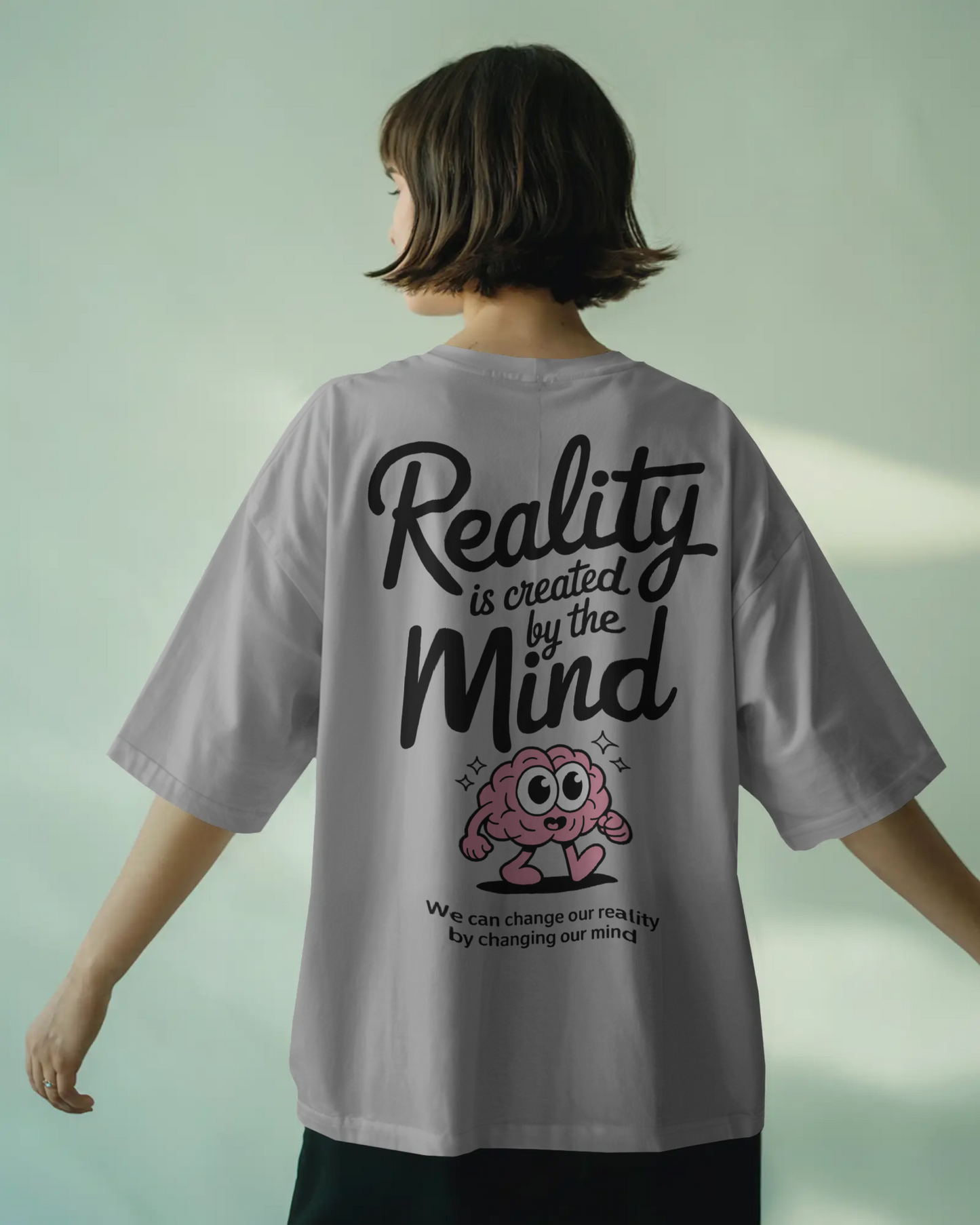 Blexee Women’s Reality is created by Mind Oversized T-shirt