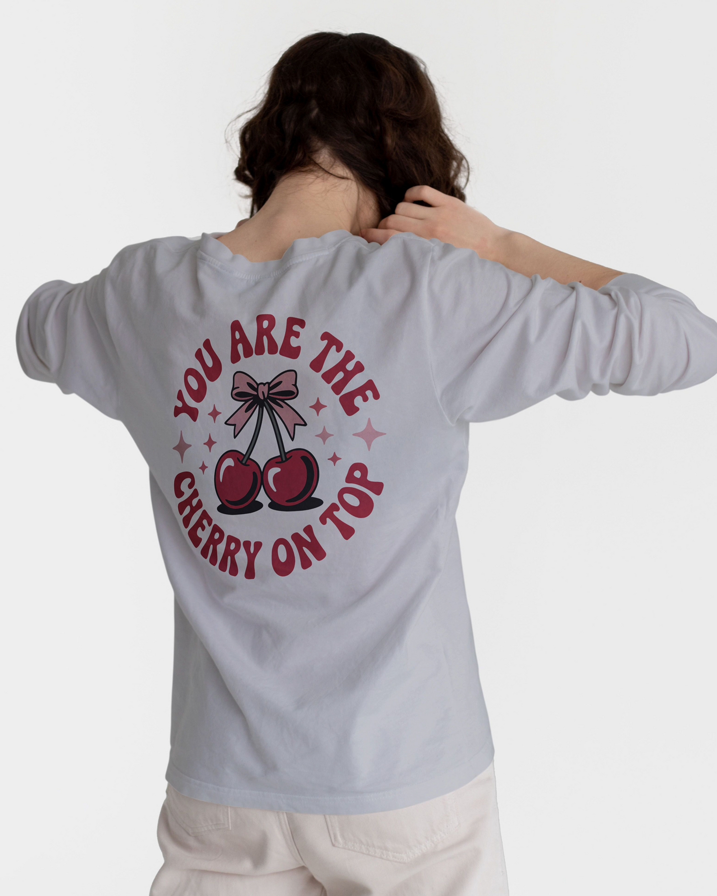 Blexee Women’s Cherry on Top Sweatshirt