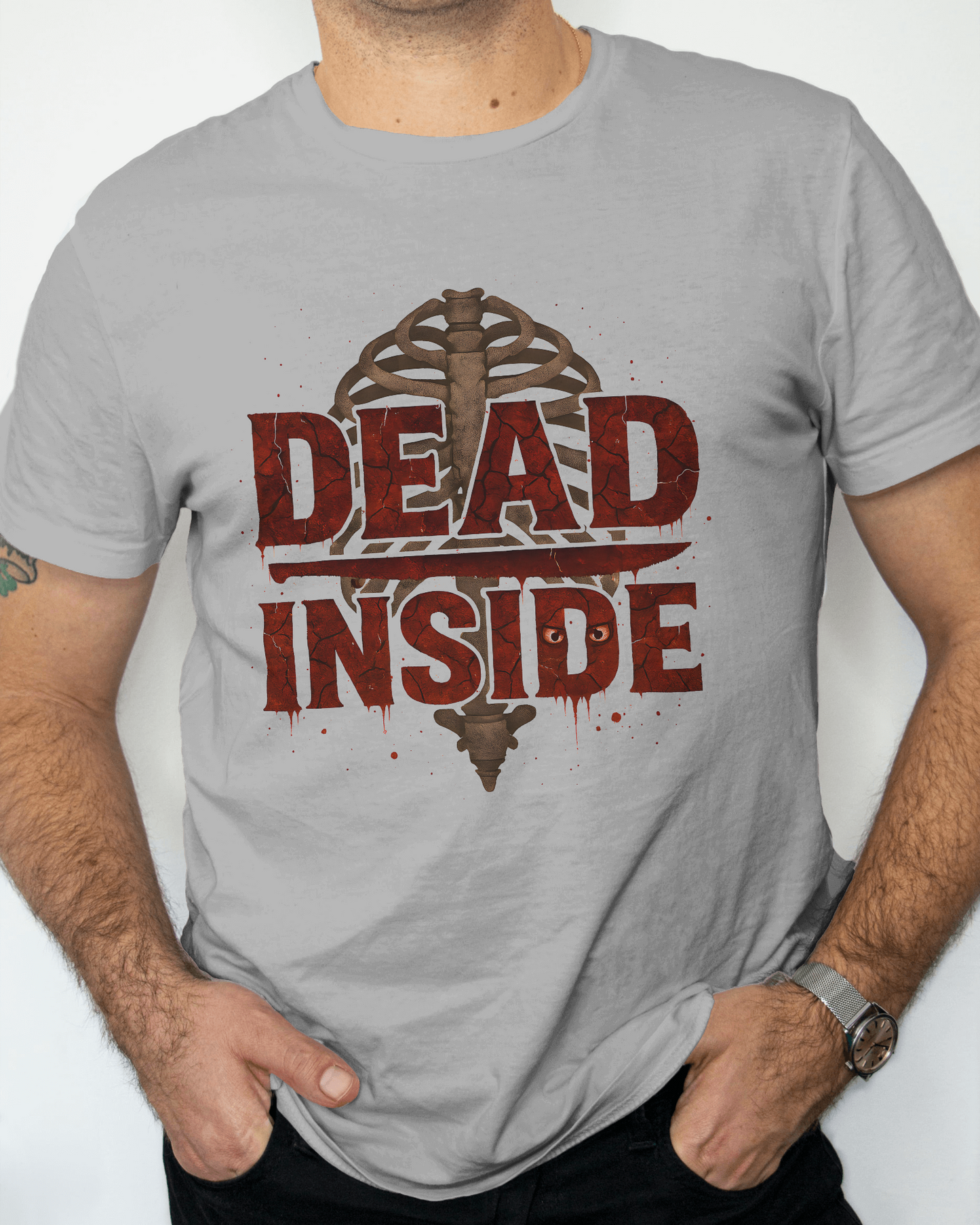 Blexee Men’s Dead Inside T-shirt