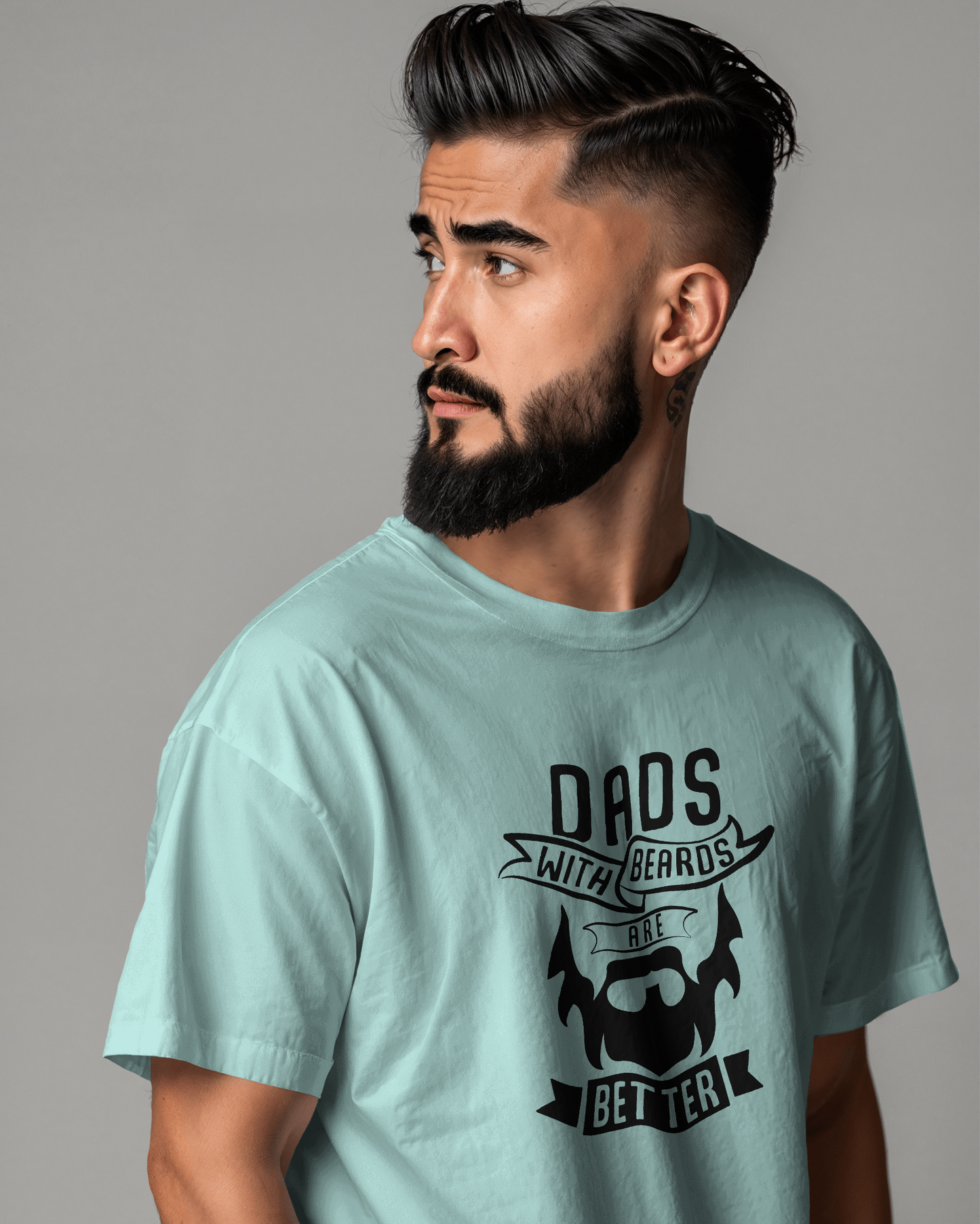 Blexee Men’s Beard Dad T-Shirt