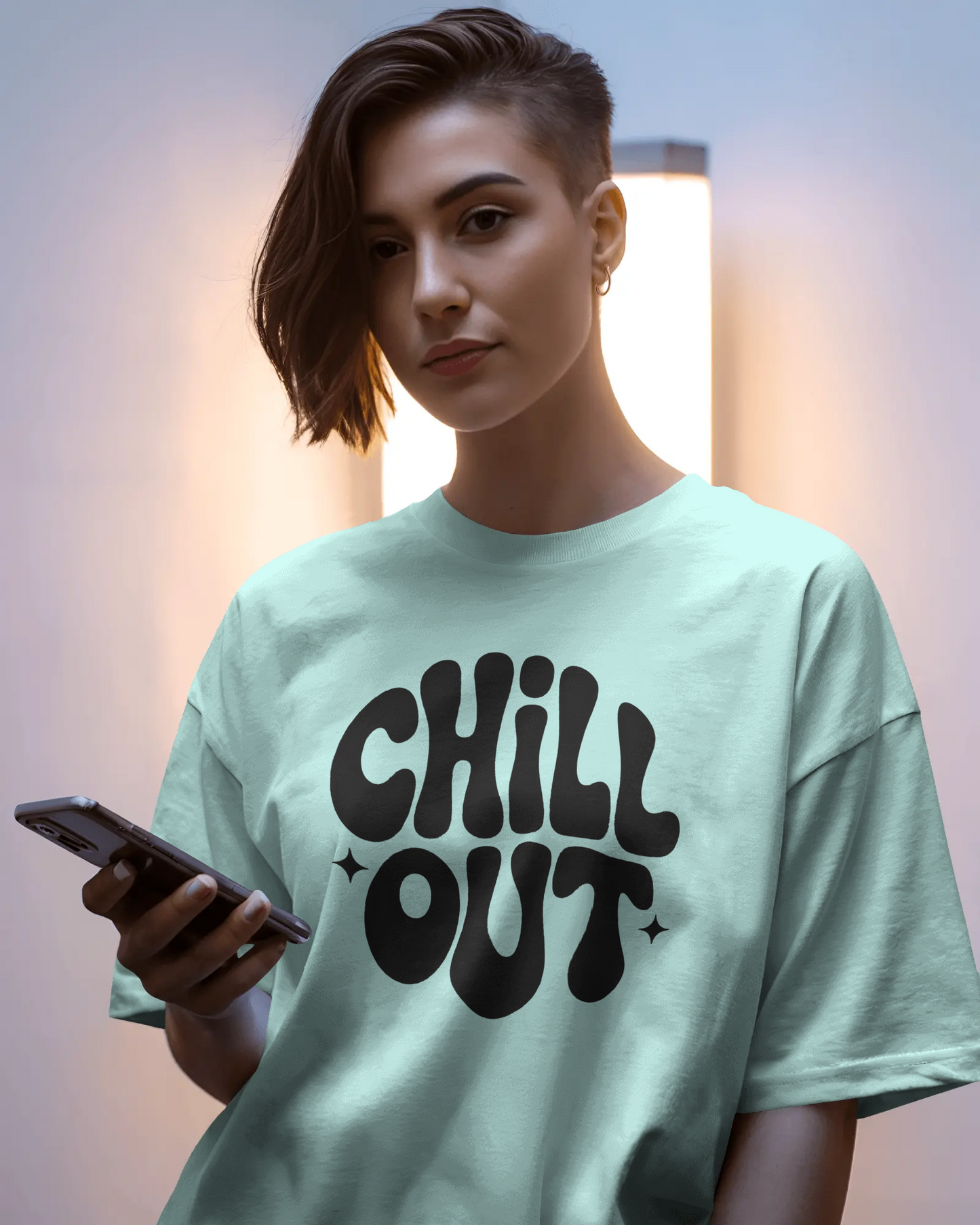 Blexee Women’s Chill Out Oversized T-shirt