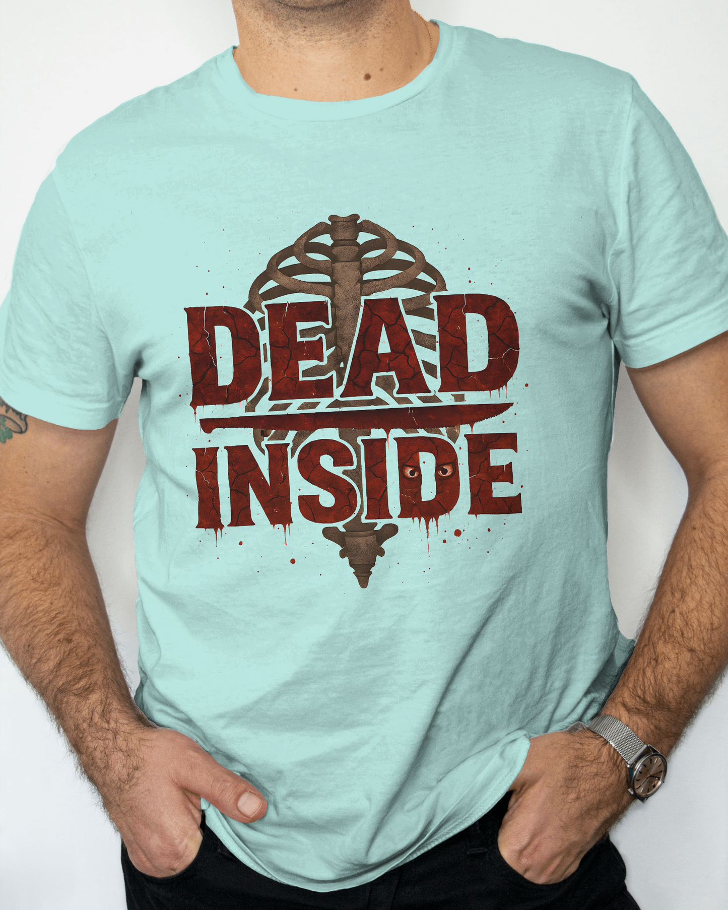 Blexee Men’s Dead Inside T-shirt
