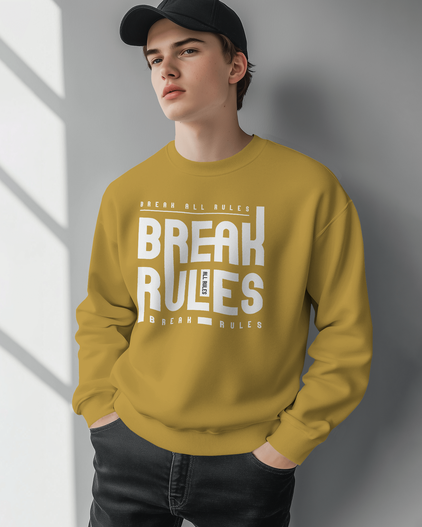 Blexee Men’s Break The Rules Sweatshirt