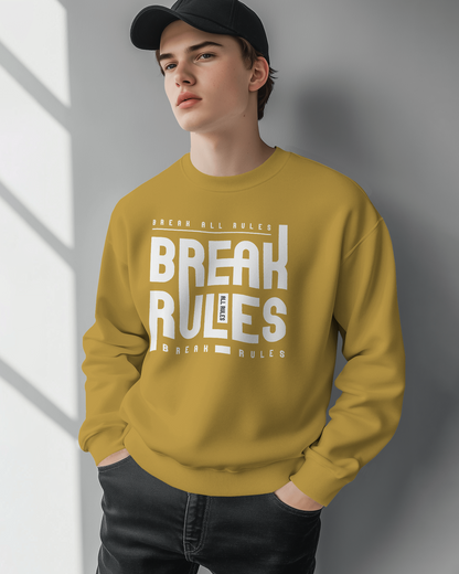 Blexee Men’s Break The Rules Sweatshirt
