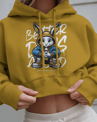 Blexee Women’s Better Days Ahead Cropped Hoodie