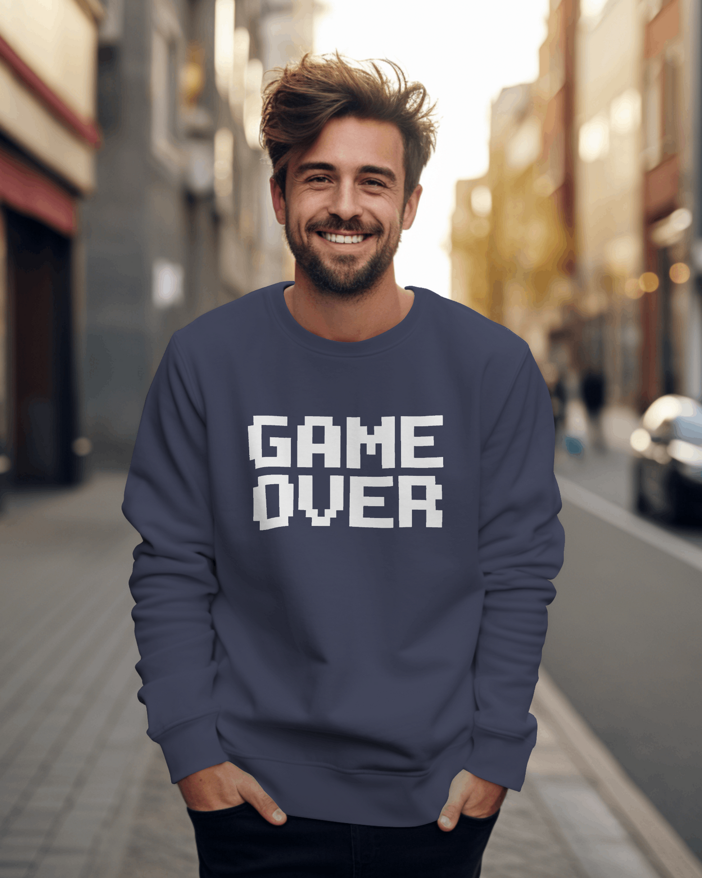 Blexee Men’s Game Over Sweatshirt