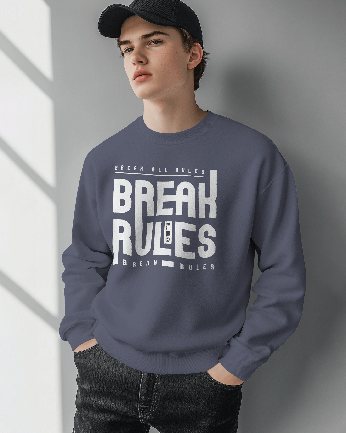 Blexee Men’s Break The Rules Sweatshirt