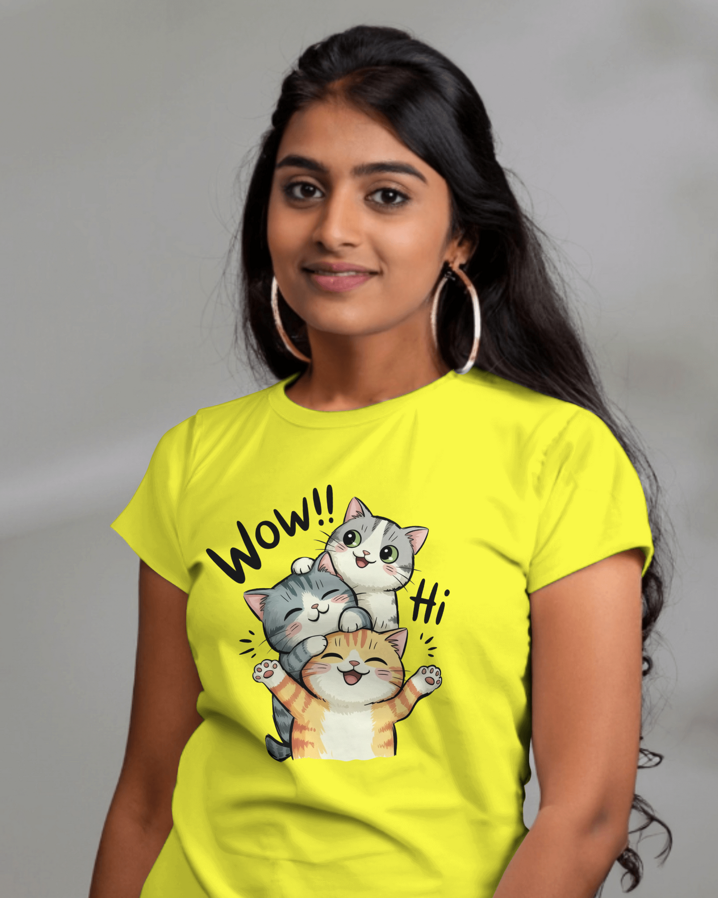 Blexee Women’s Three Cats T-shirt