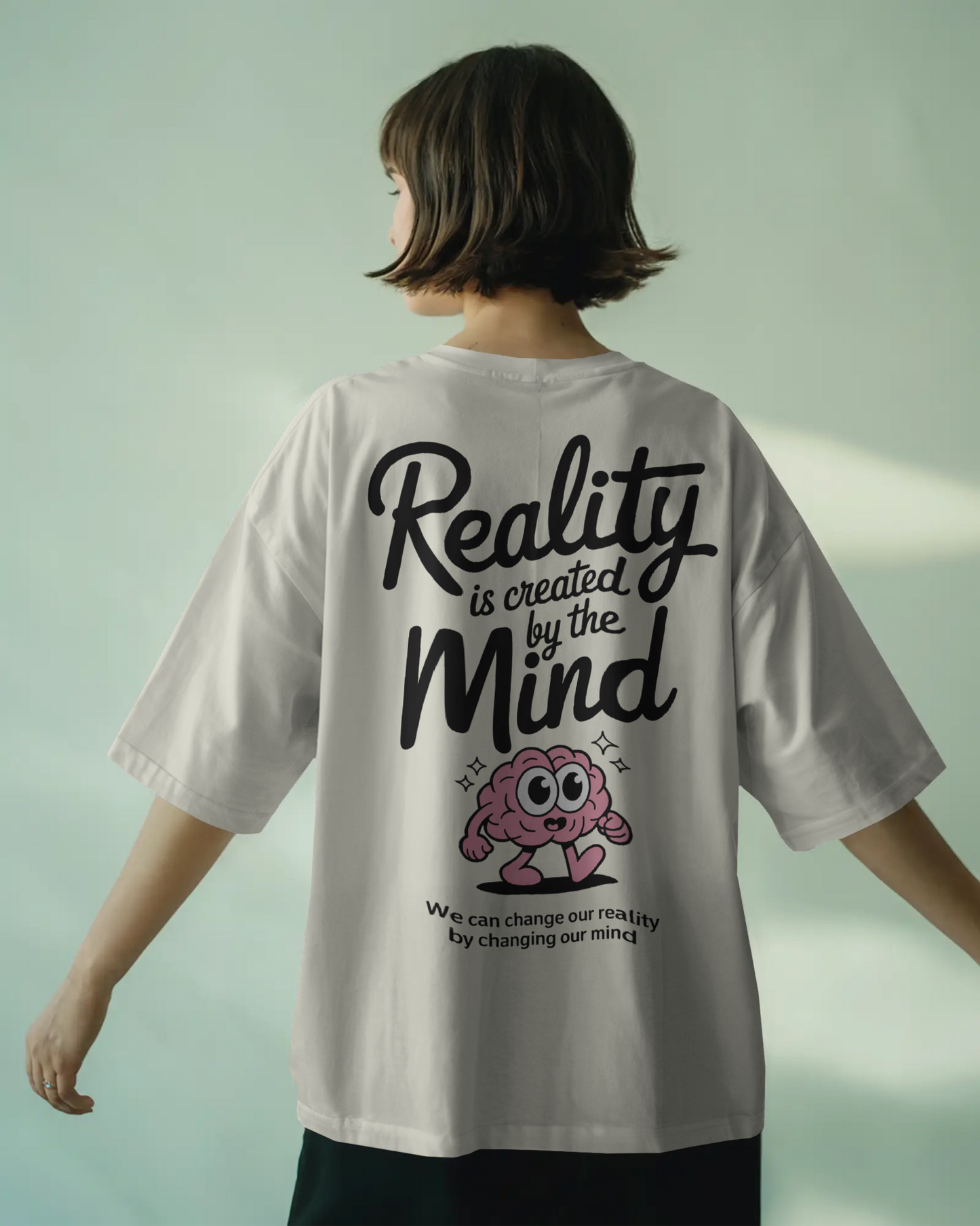 Blexee Women’s Reality is created by Mind Oversized T-shirt