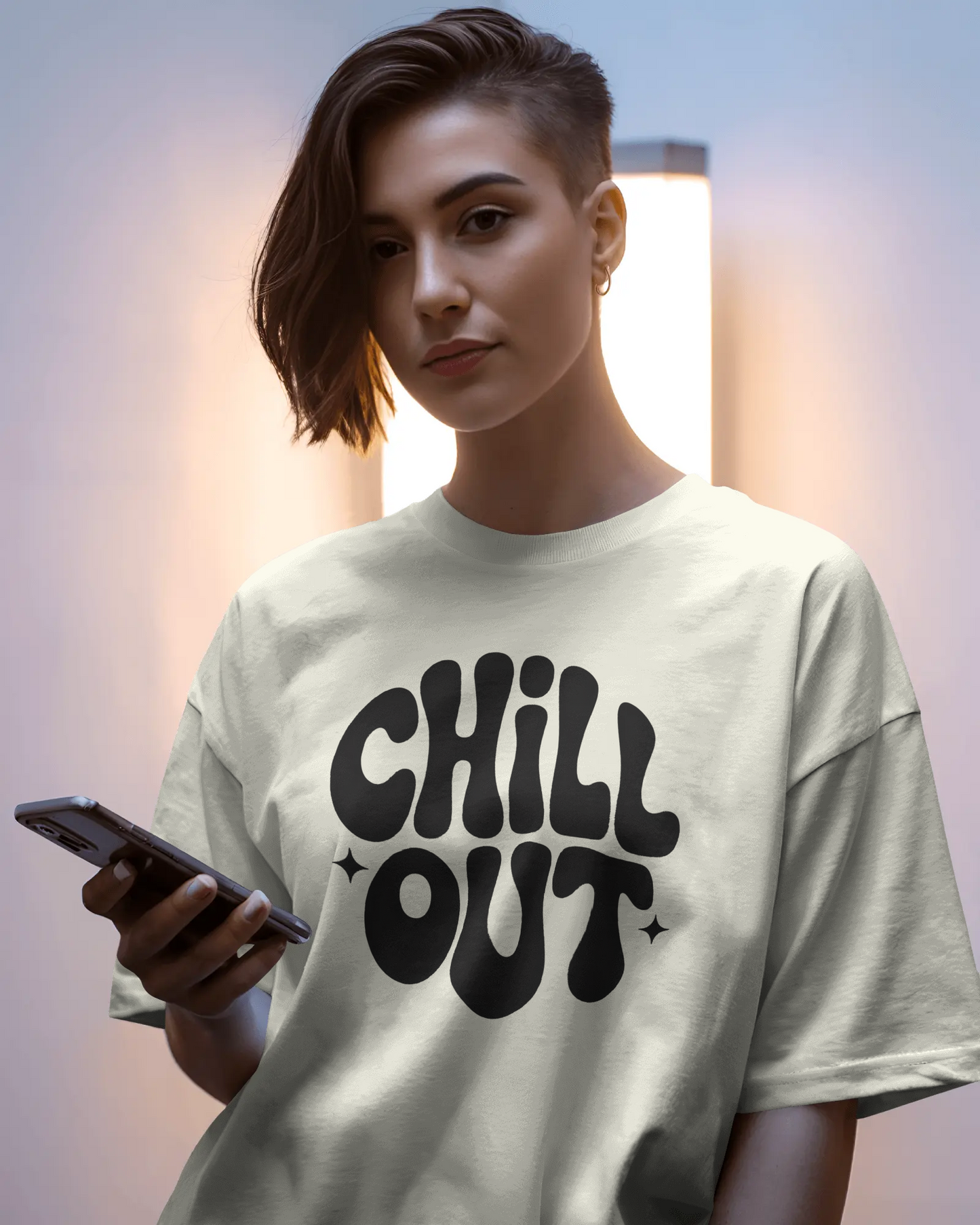 Blexee Women’s Chill Out Oversized T-shirt