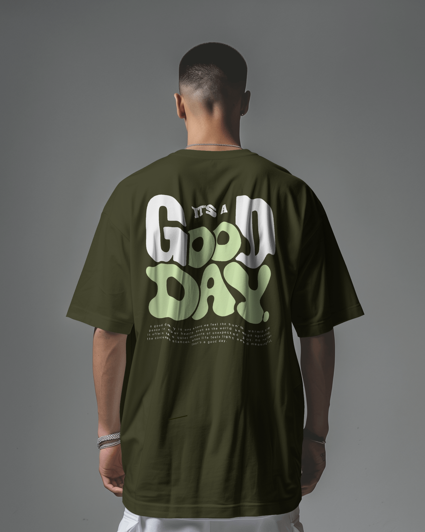Blexee Men’s Good Day Oversized T-Shirt