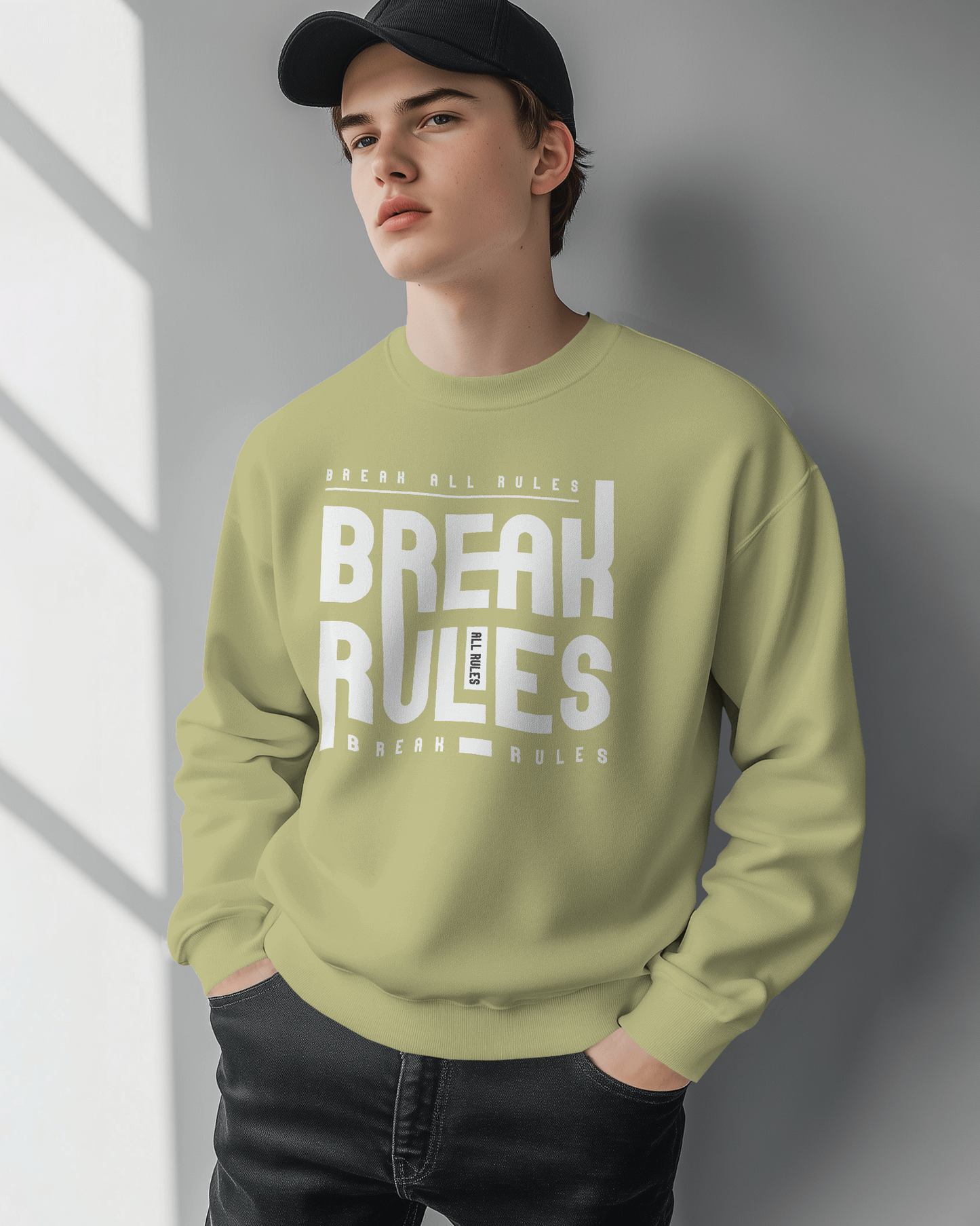 Blexee Men’s Break The Rules Sweatshirt