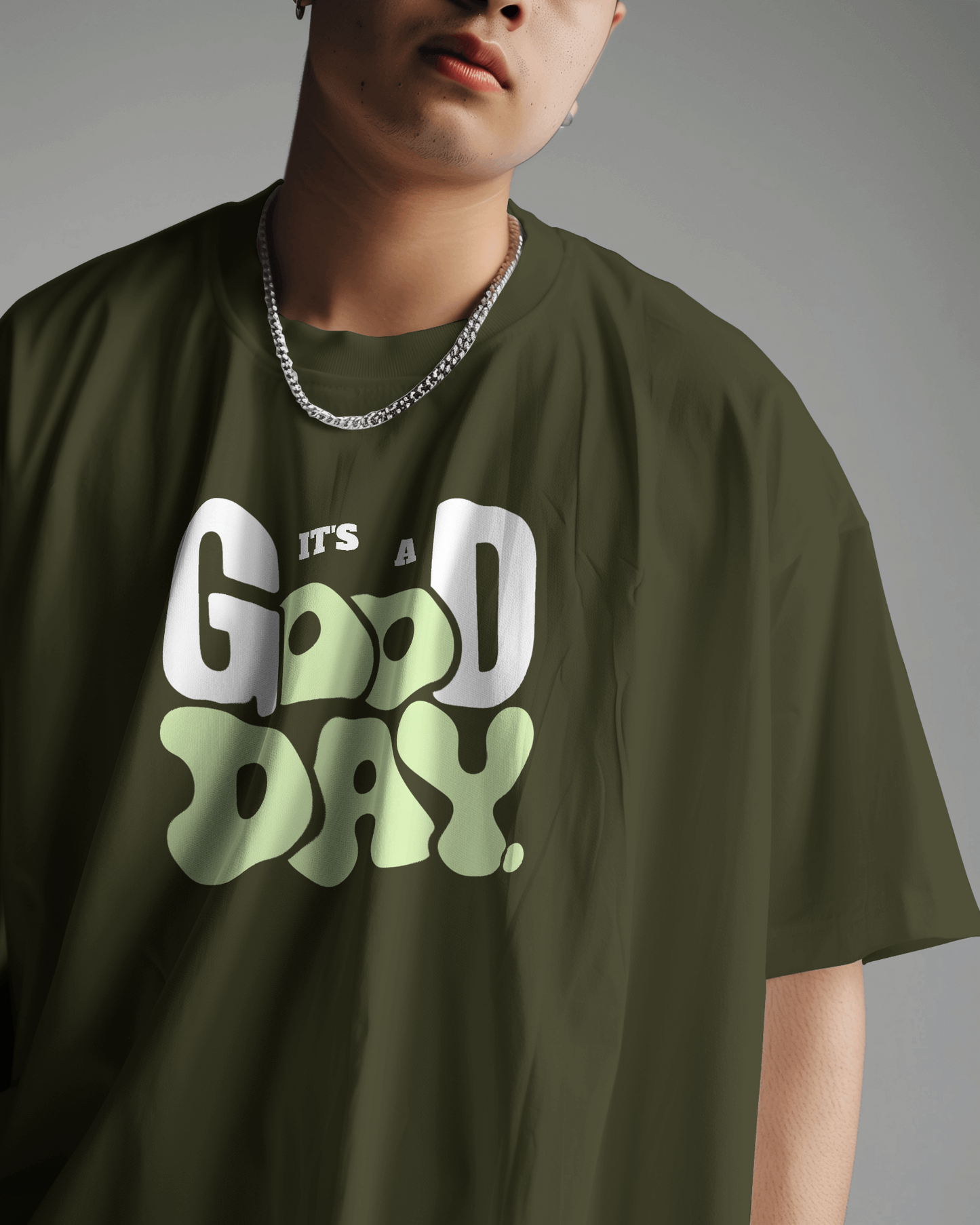 Blexee Men’s Good Day Oversized T-Shirt