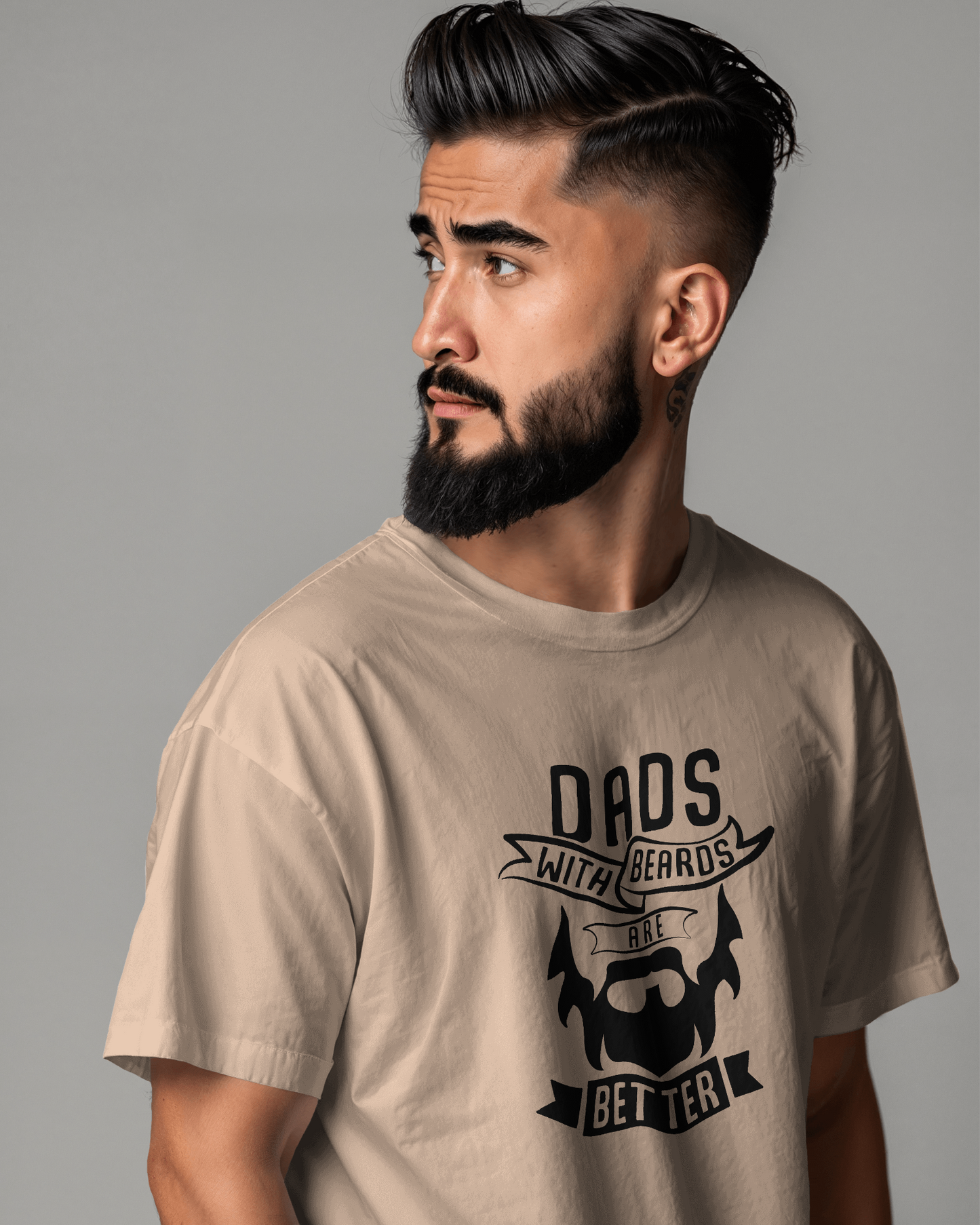 Blexee Men’s Beard Dad T-Shirt