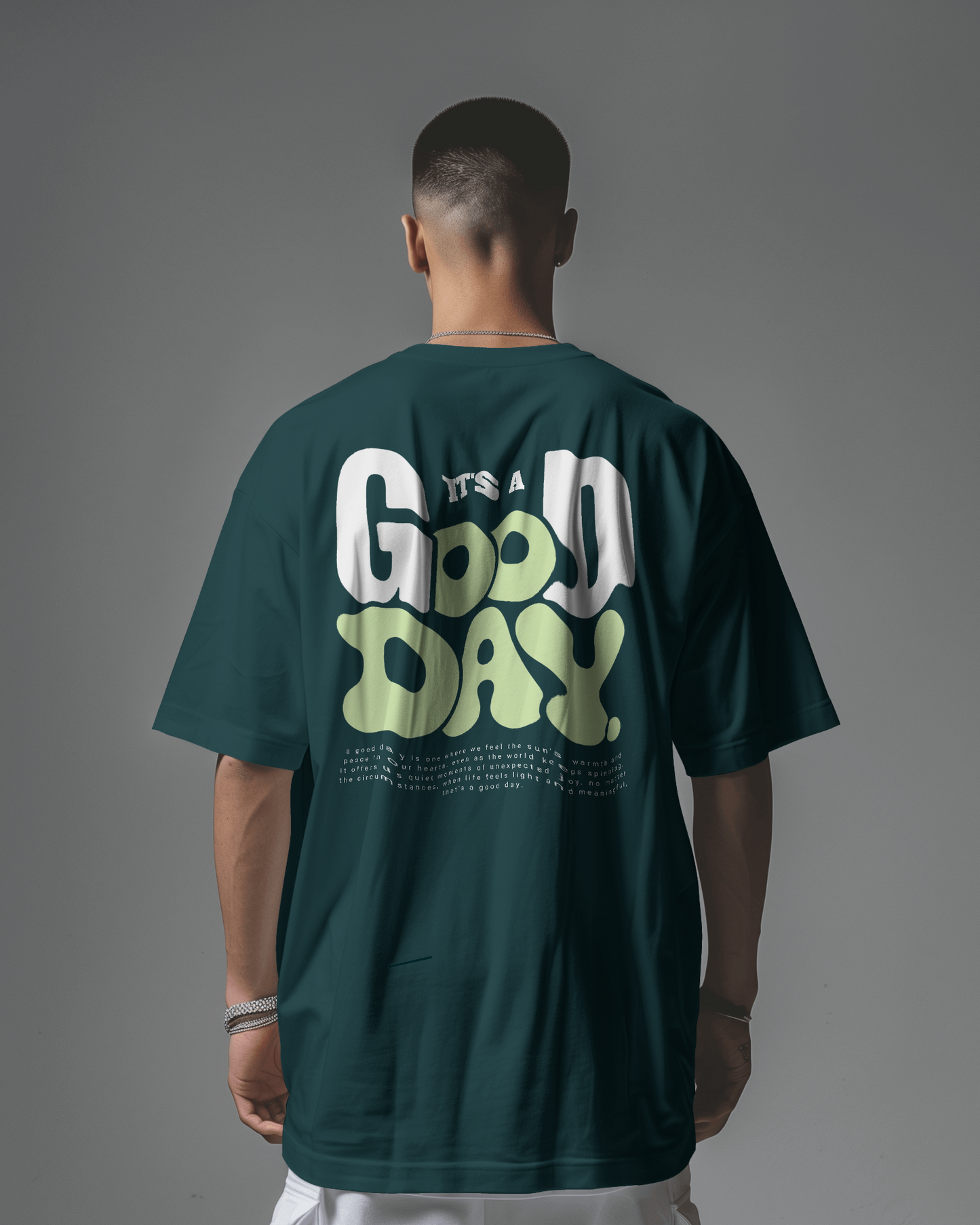 Blexee Men’s Good Day Oversized T-Shirt