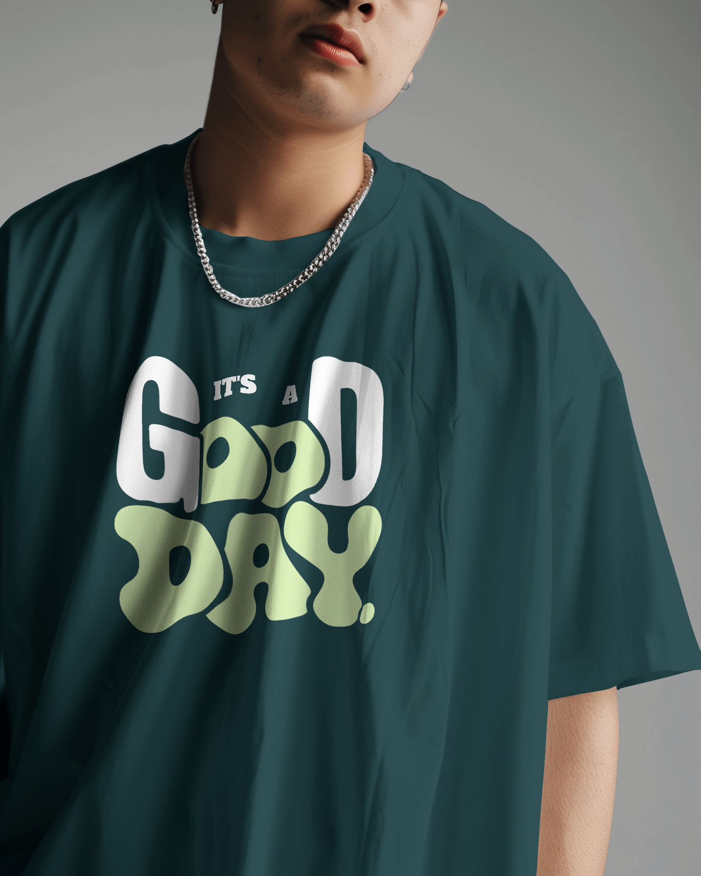 Blexee Men’s Good Day Oversized T-Shirt