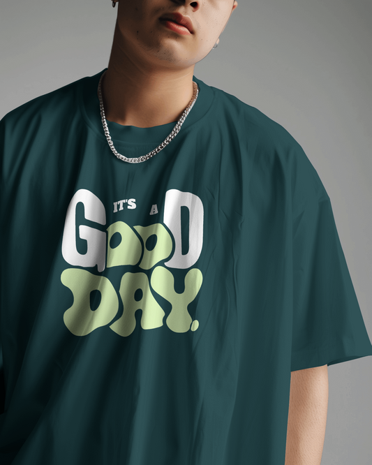 Blexee Men’s Good Day Oversized T-Shirt