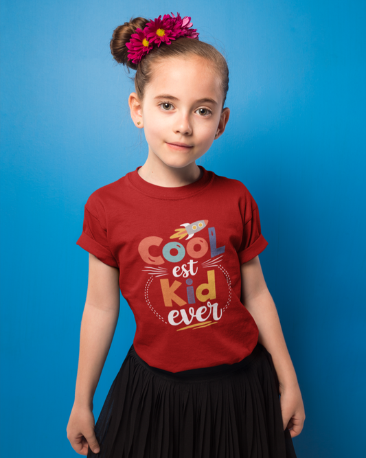 Blexee Girls Coolest Kid Ever T-shirt