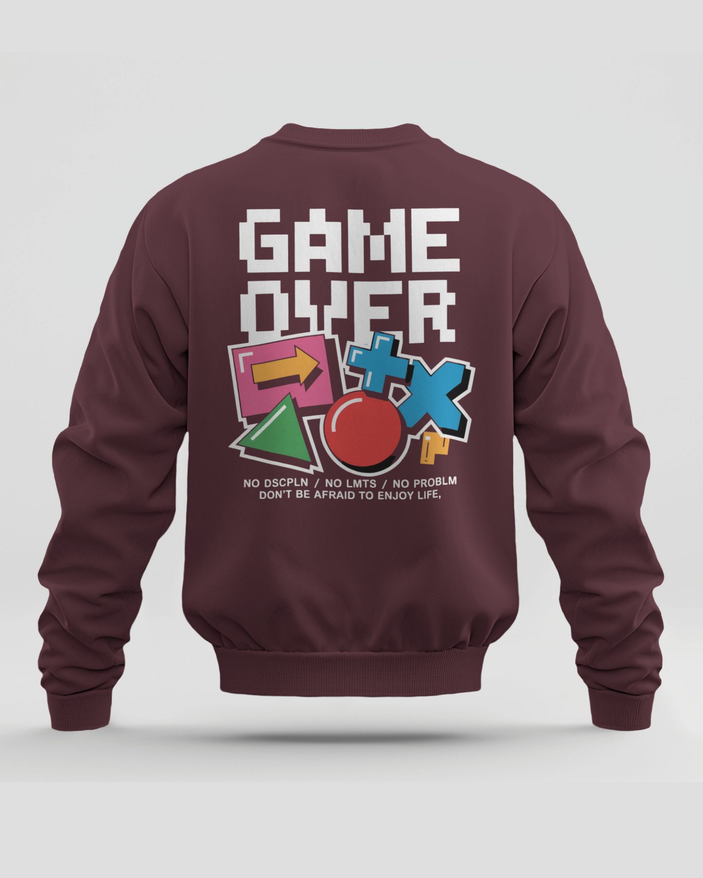 Blexee Men’s Game Over Sweatshirt