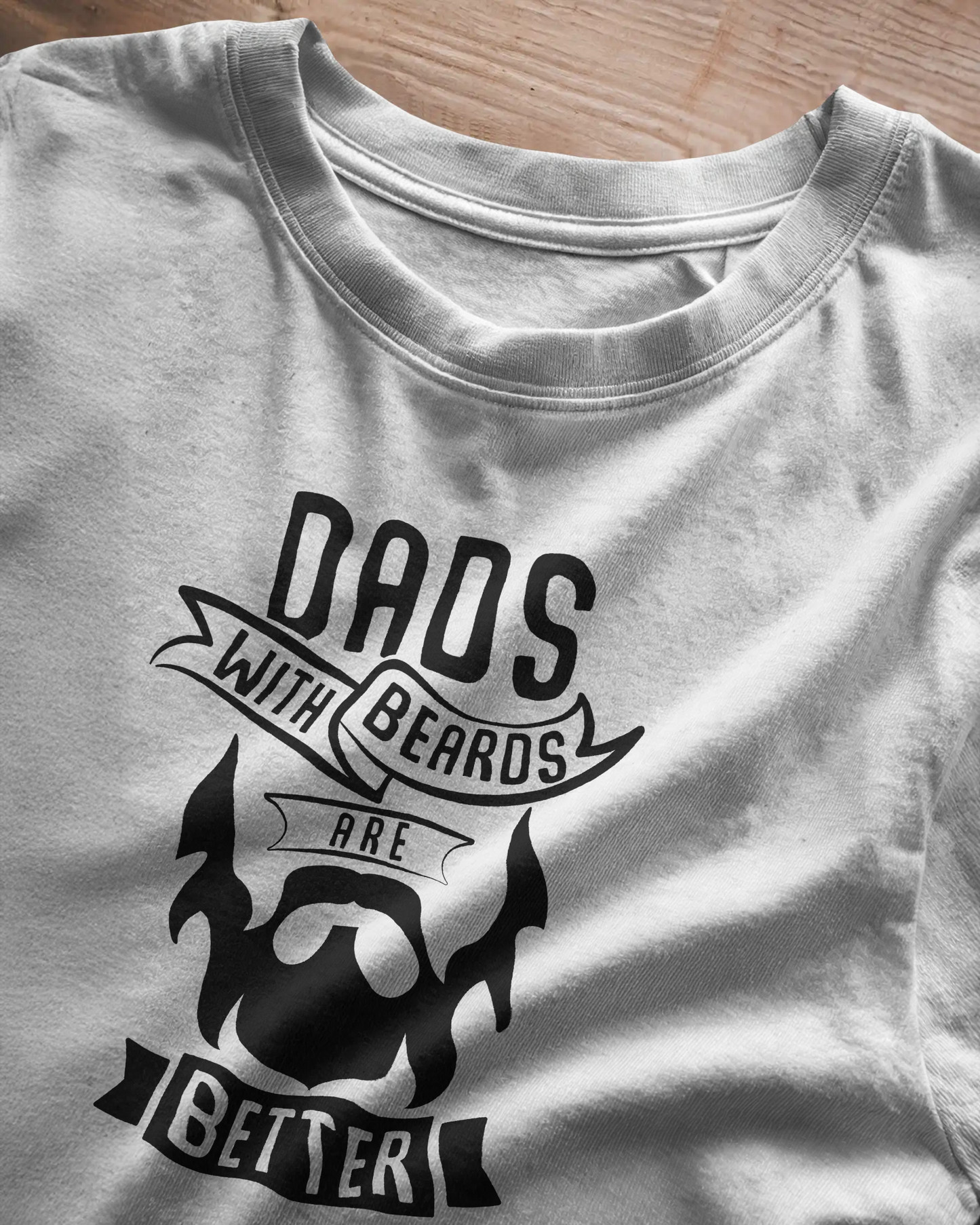 Blexee Men’s Beard Dad T-Shirt